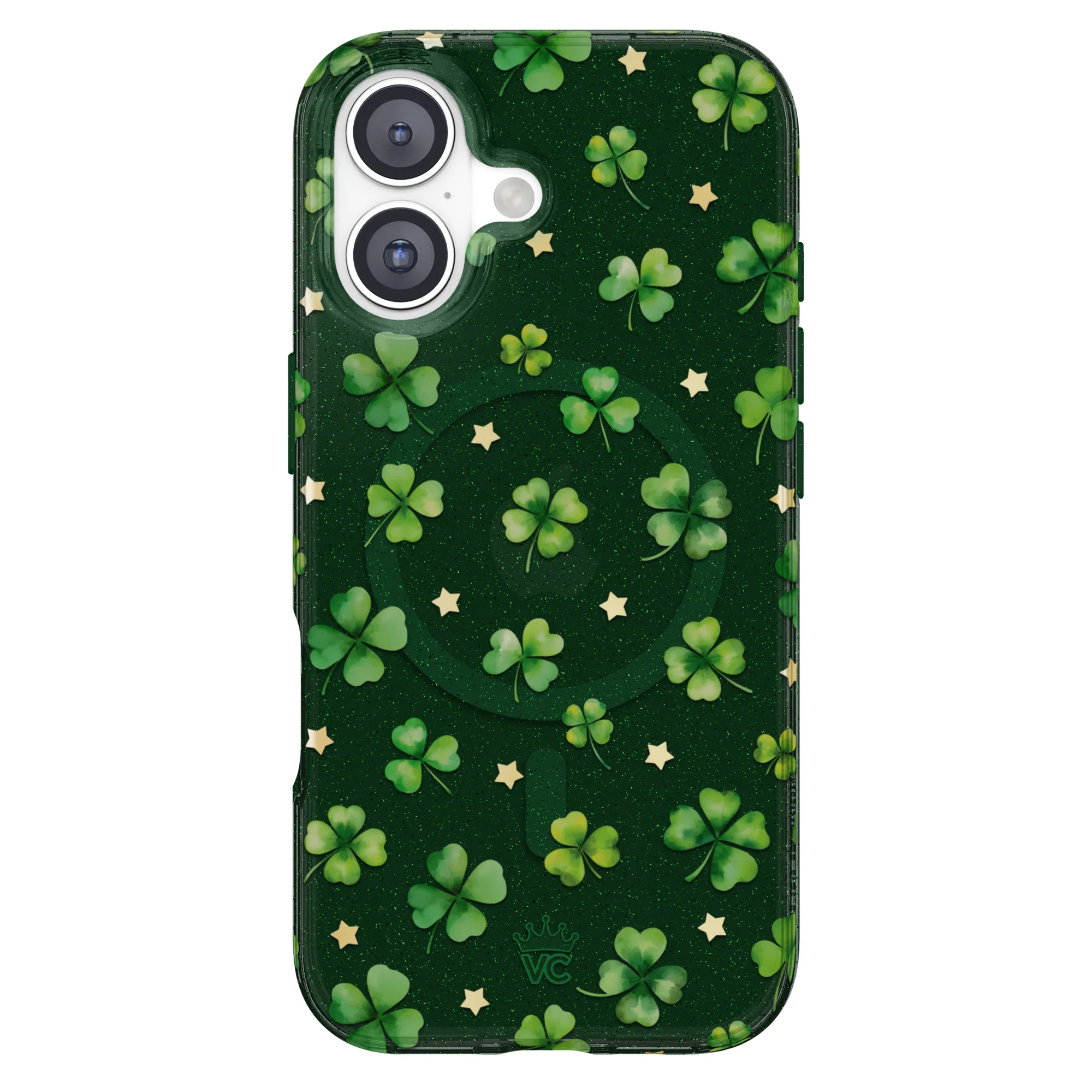 Lucky Clover Glitter iPhone Case - Image 16