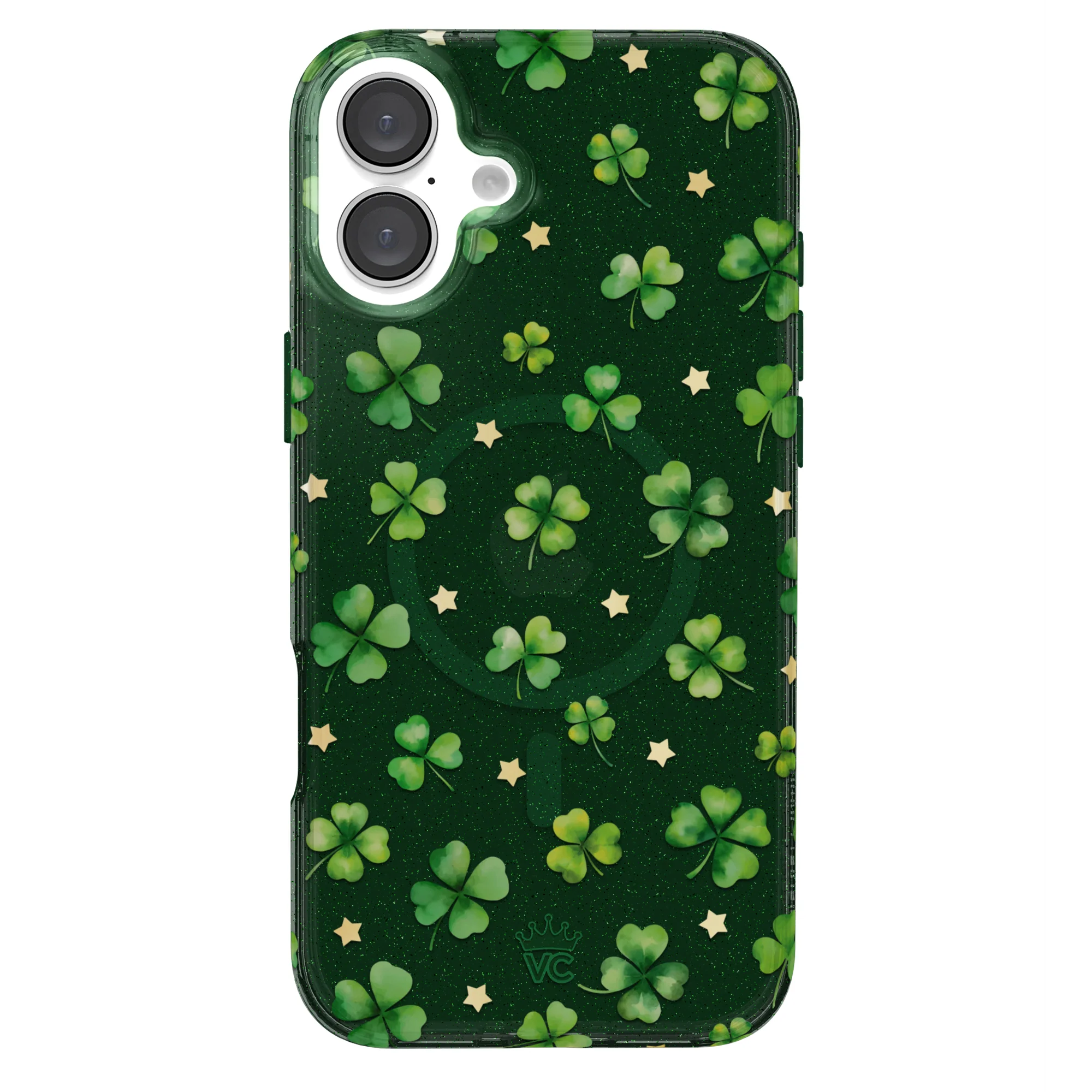 Lucky Clover Glitter iPhone Case - Image 21