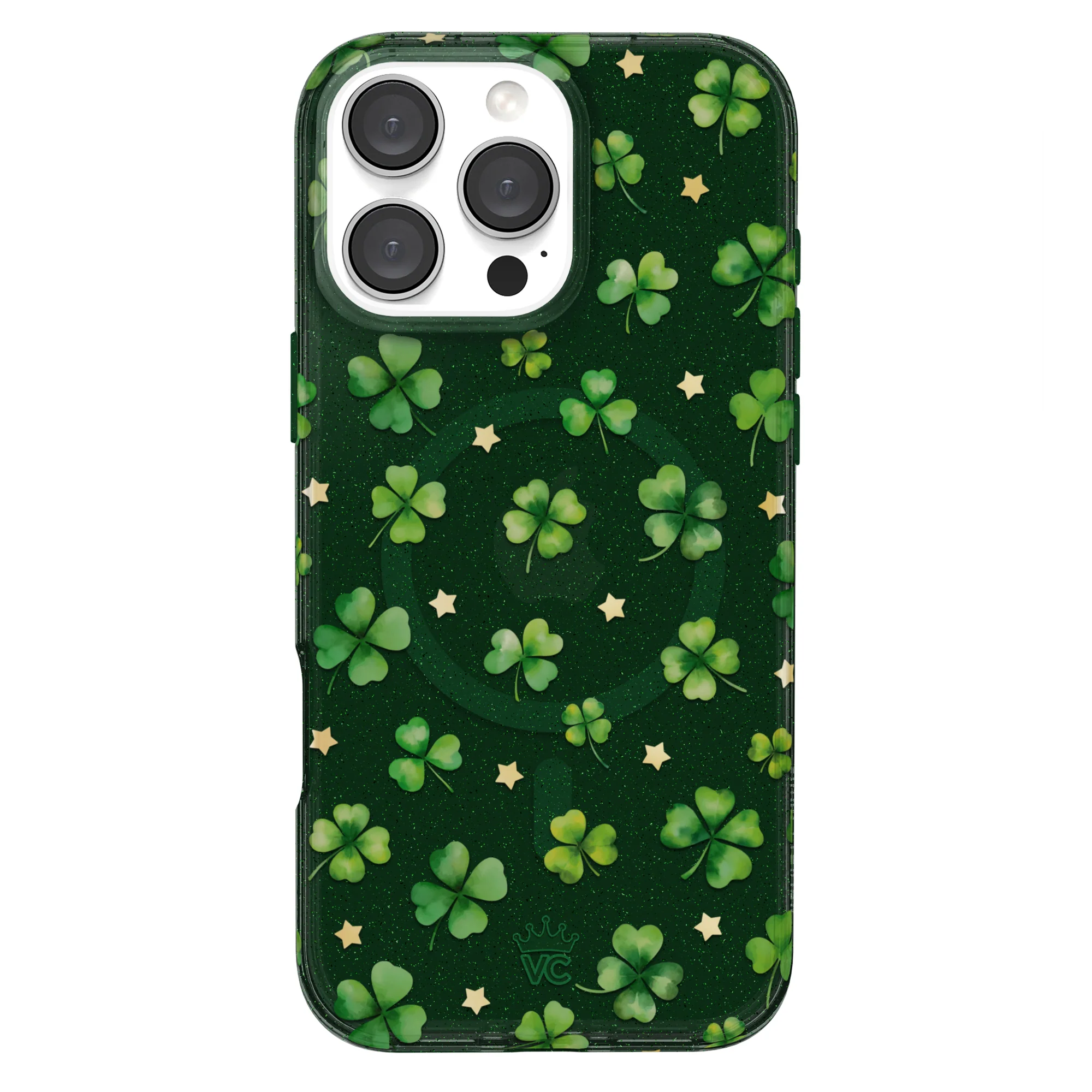Lucky Clover Glitter iPhone Case - Image 26