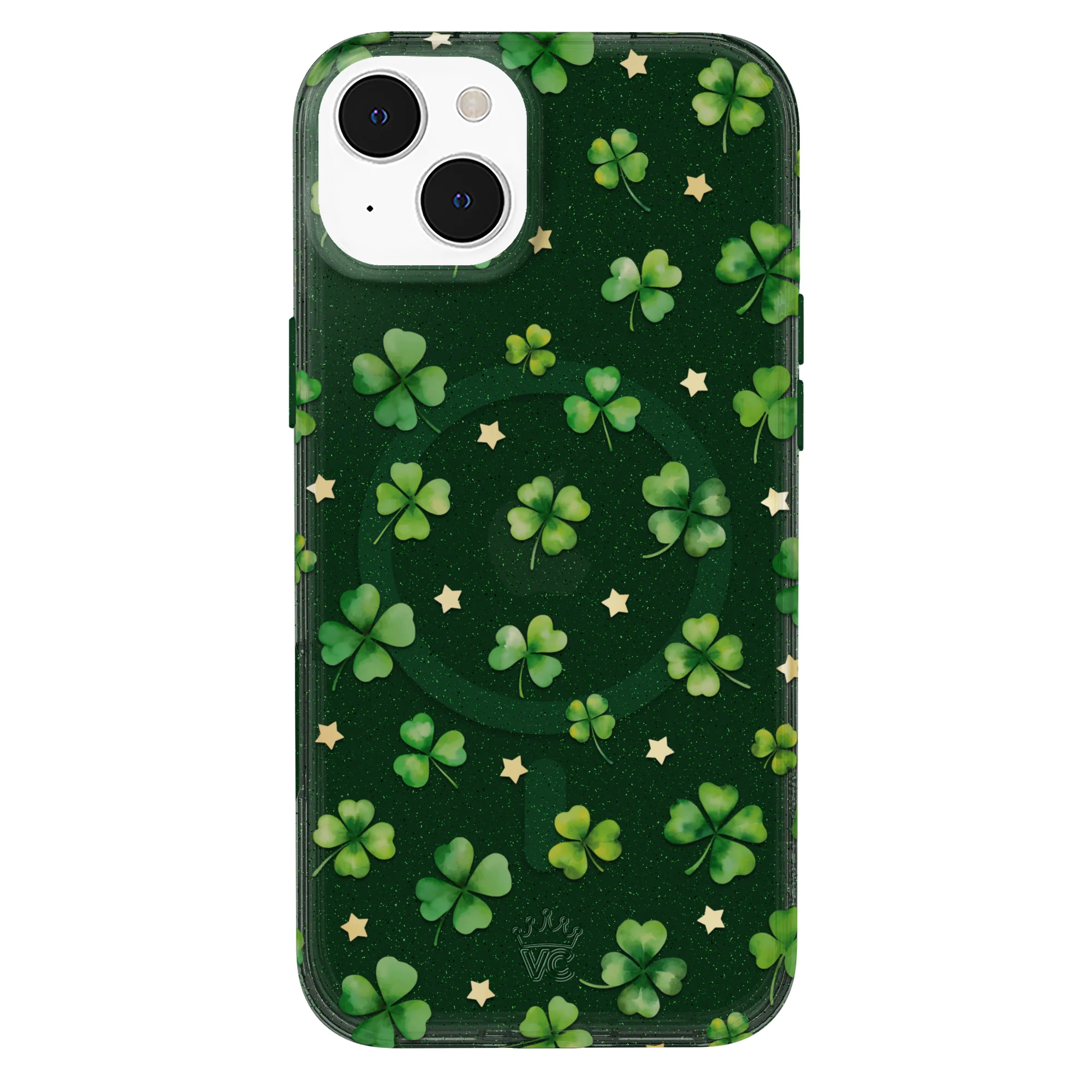 Lucky Clover Glitter iPhone Case - Image 76