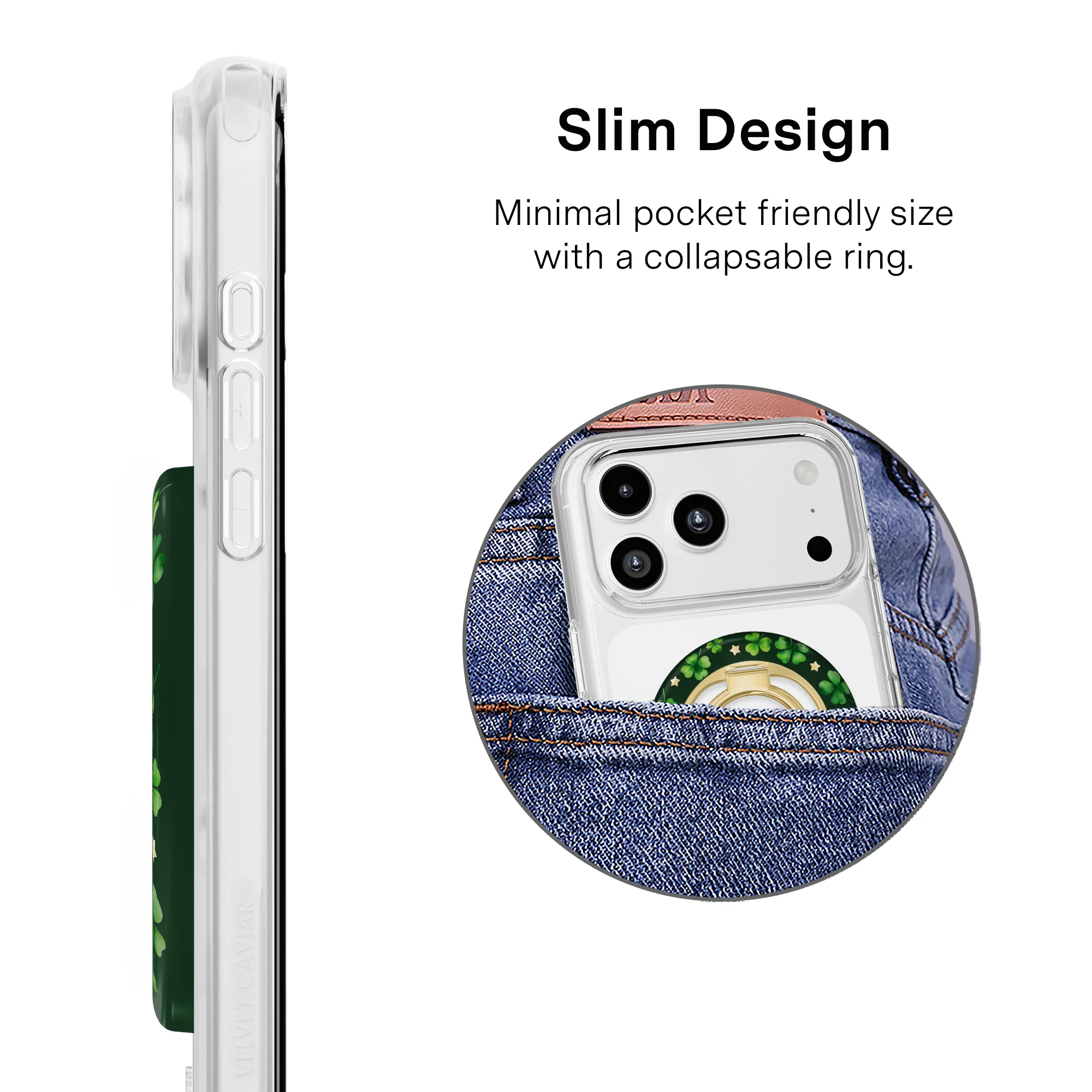 Lucky Clover MagSafe Grip Ring - Image 4