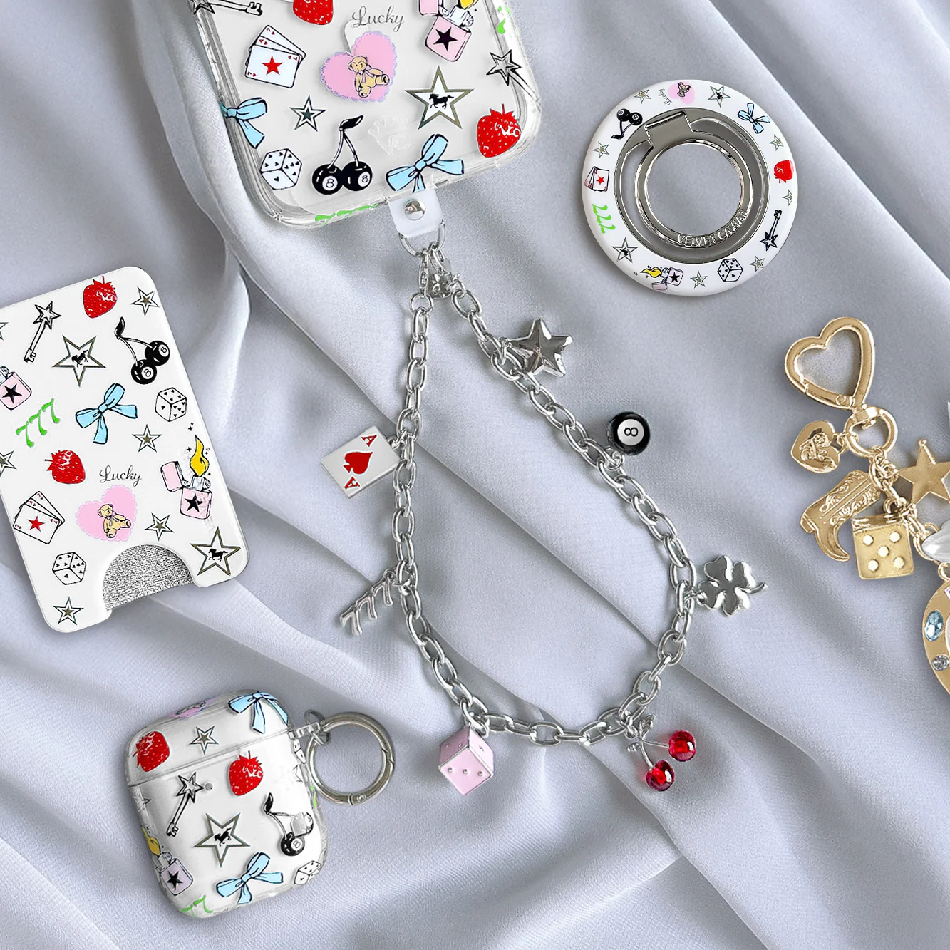 Lucky Girl Bracelet Phone Charm - Image 5