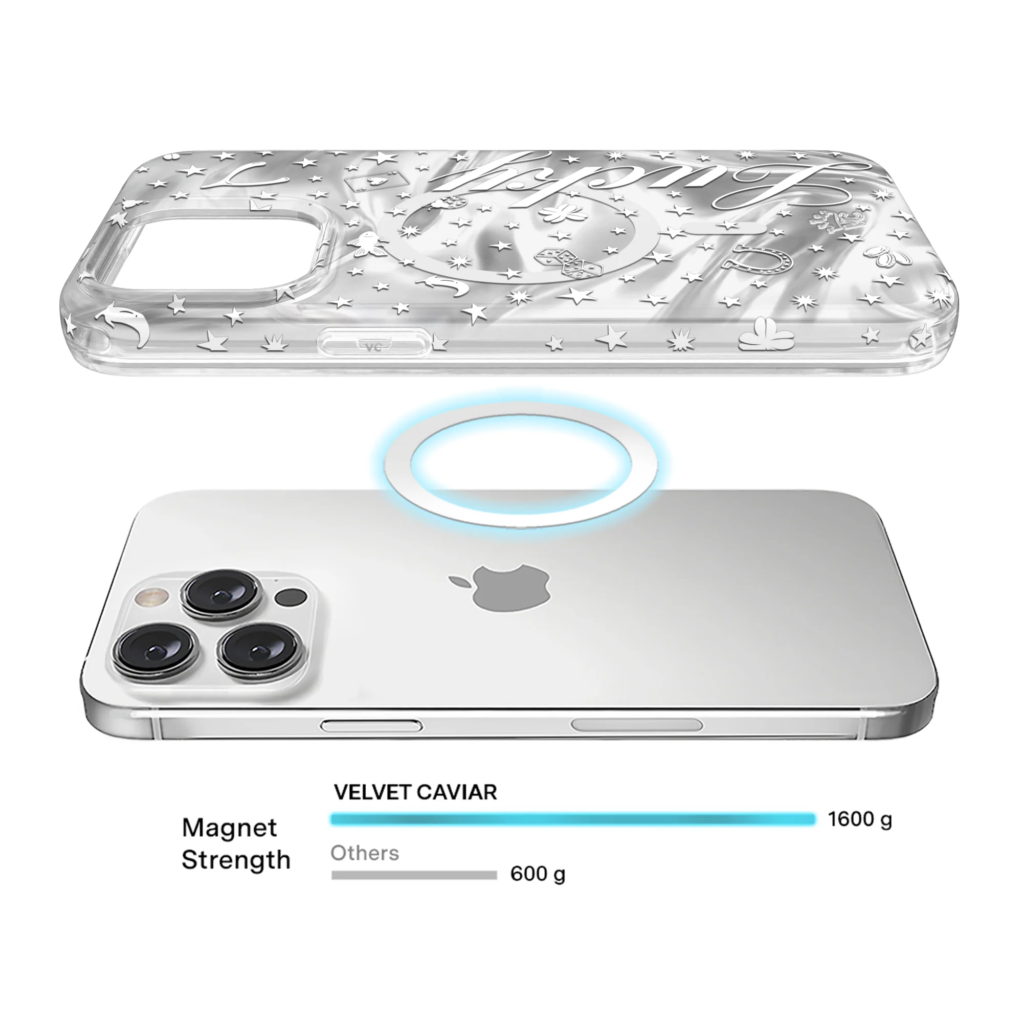 Lucky Girl Holo iPhone Case - Image 14