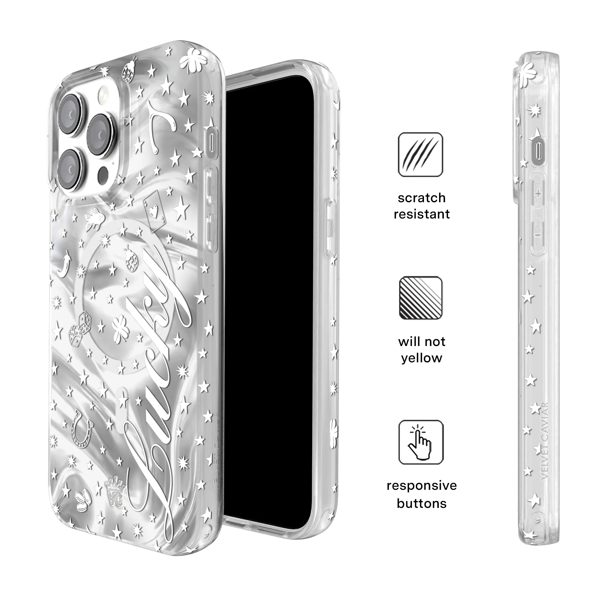 Lucky Girl Holo iPhone Case - Image 20