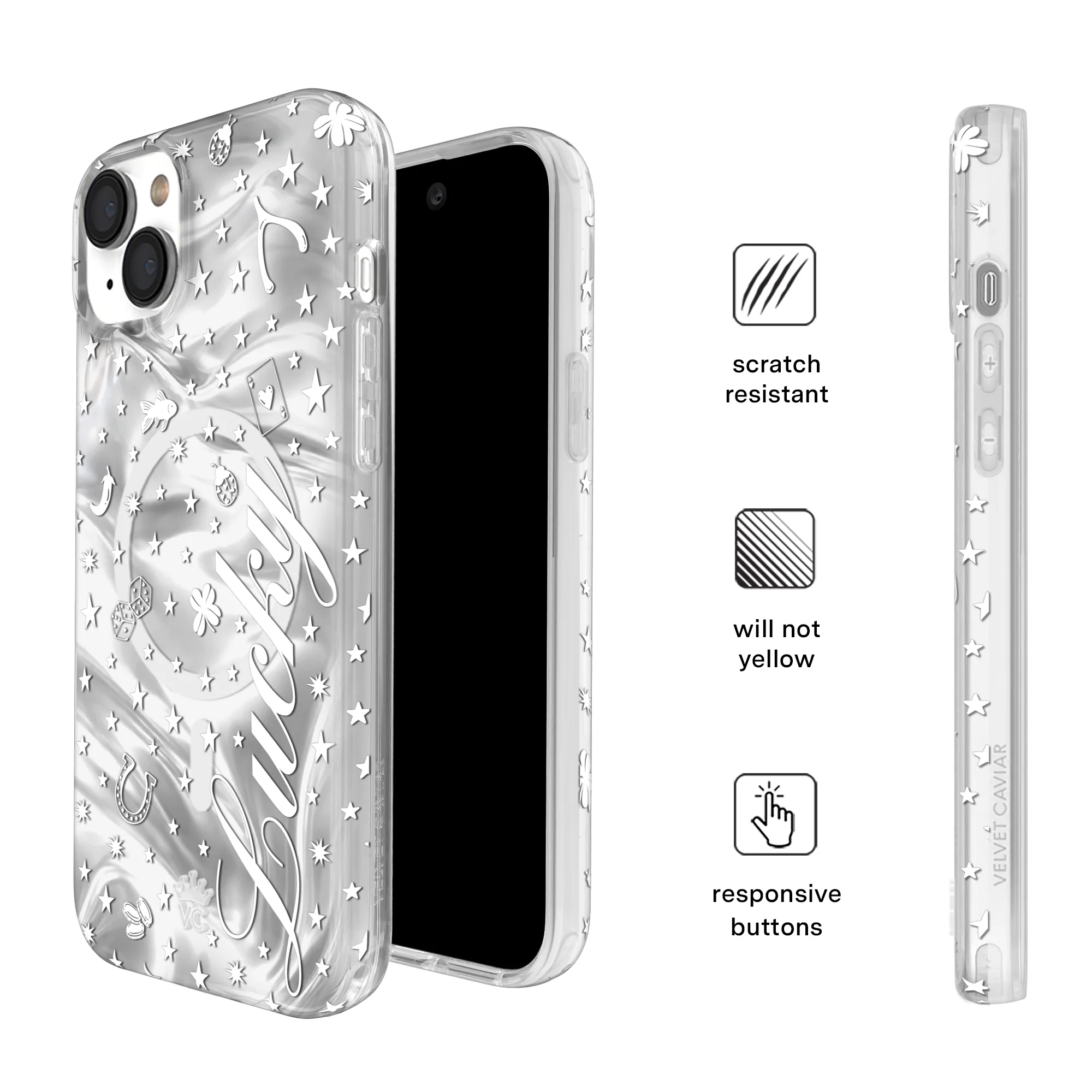 Lucky Girl Holo iPhone Case - Image 30