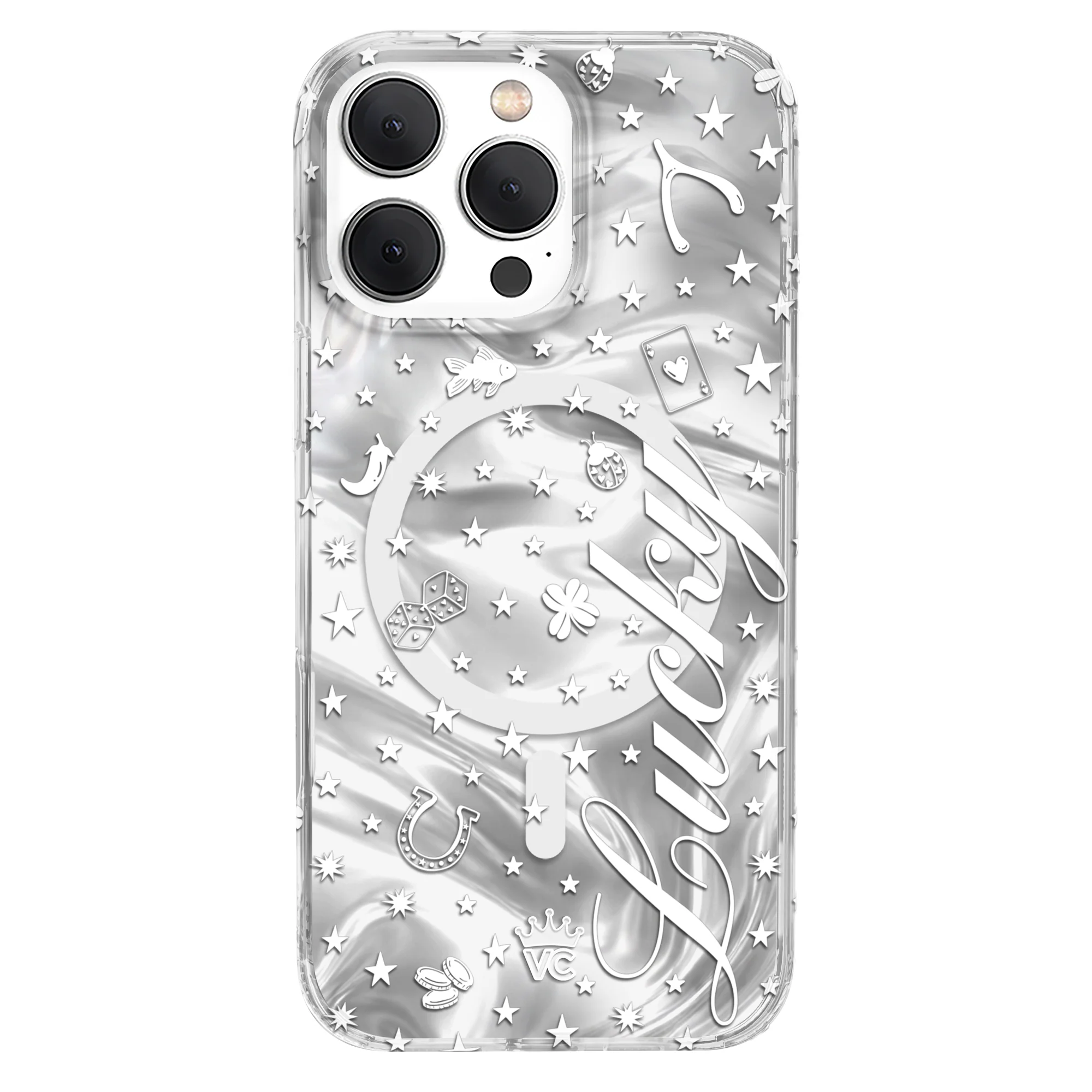 Lucky Girl Holo iPhone Case - Image 36