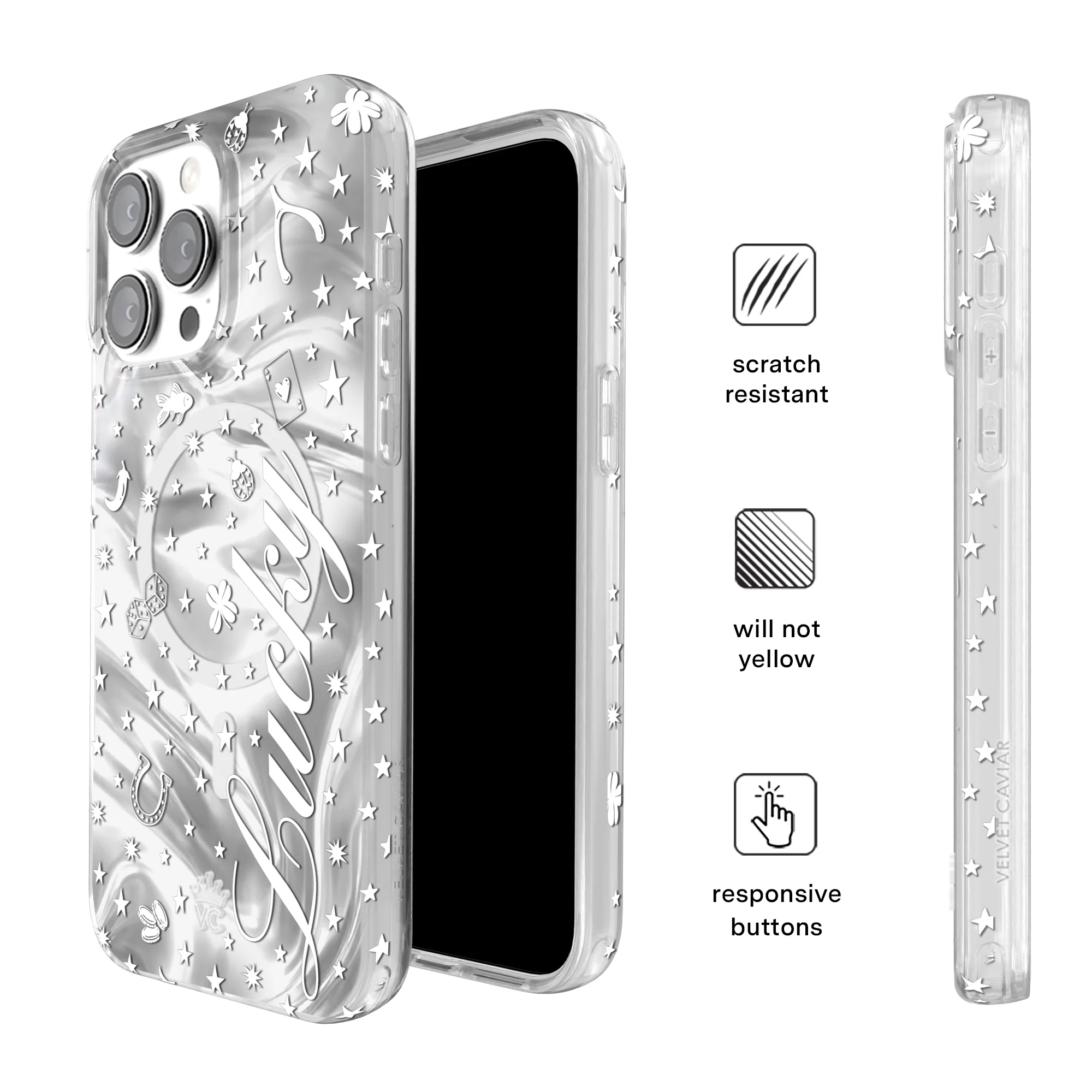 Lucky Girl Holo iPhone Case - Image 40