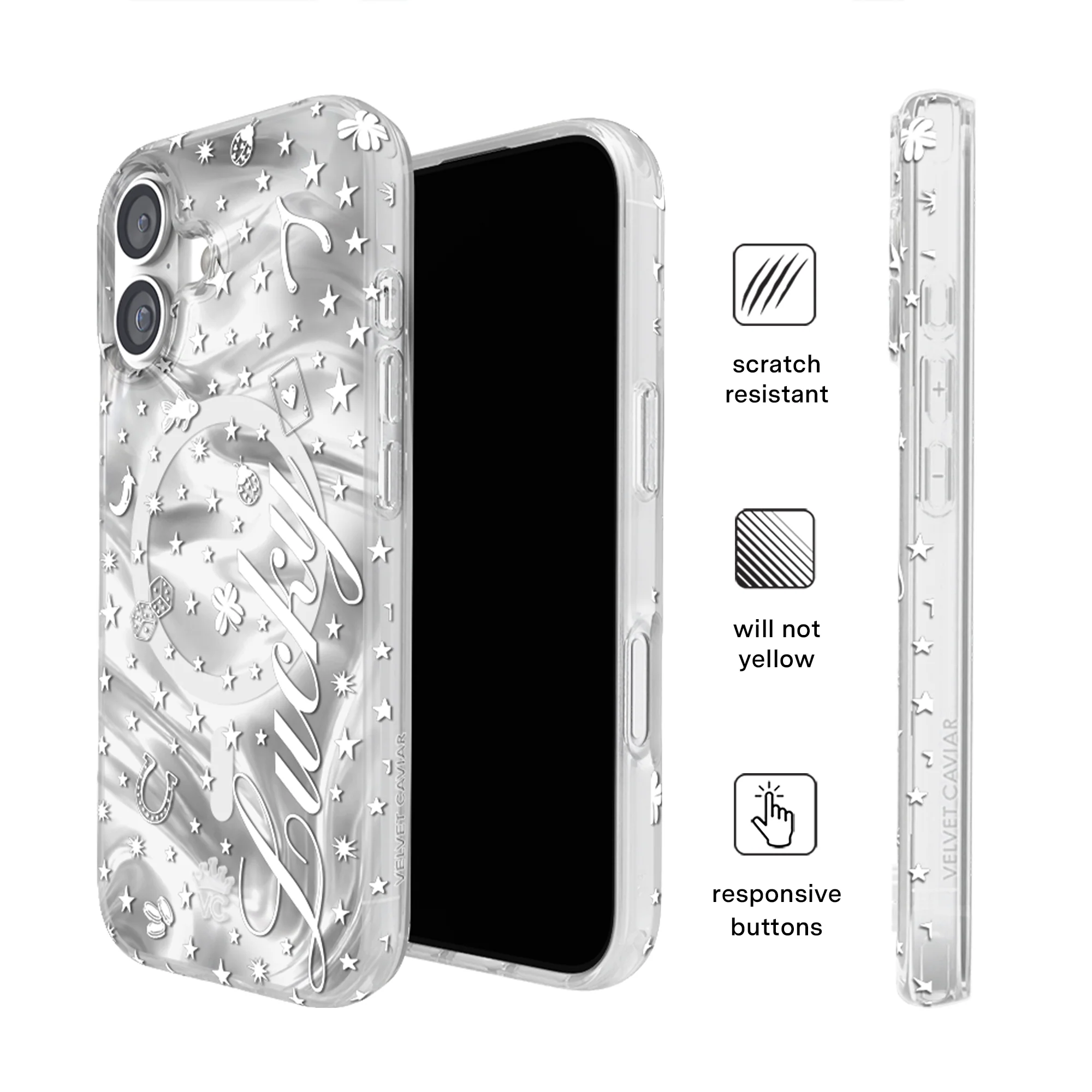 Lucky Girl Holo iPhone Case - Image 45
