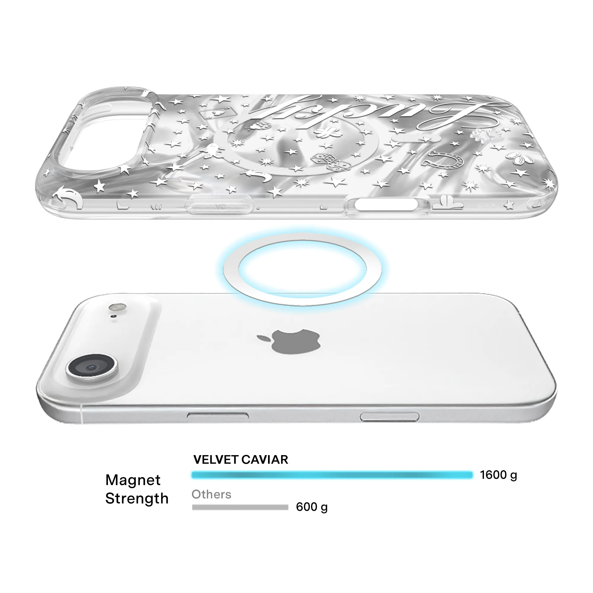 Lucky Girl Holo iPhone Case - Image 64