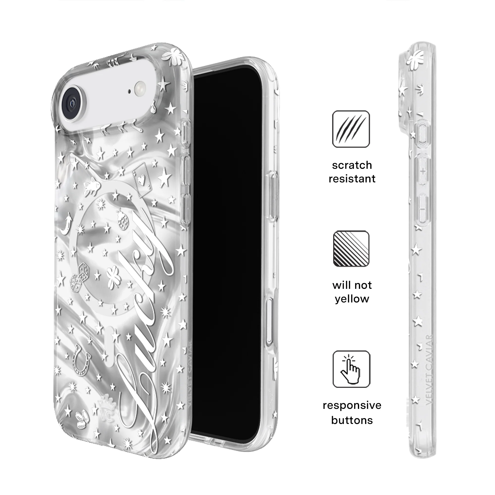 Lucky Girl Holo iPhone Case - Image 65