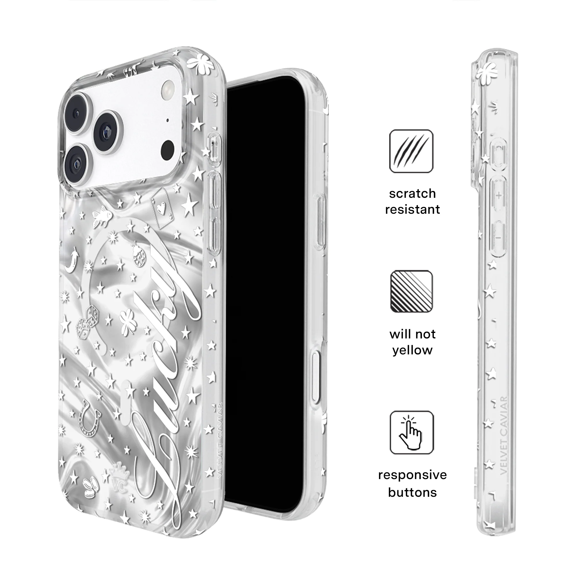 Lucky Girl Holo iPhone Case - Image 75