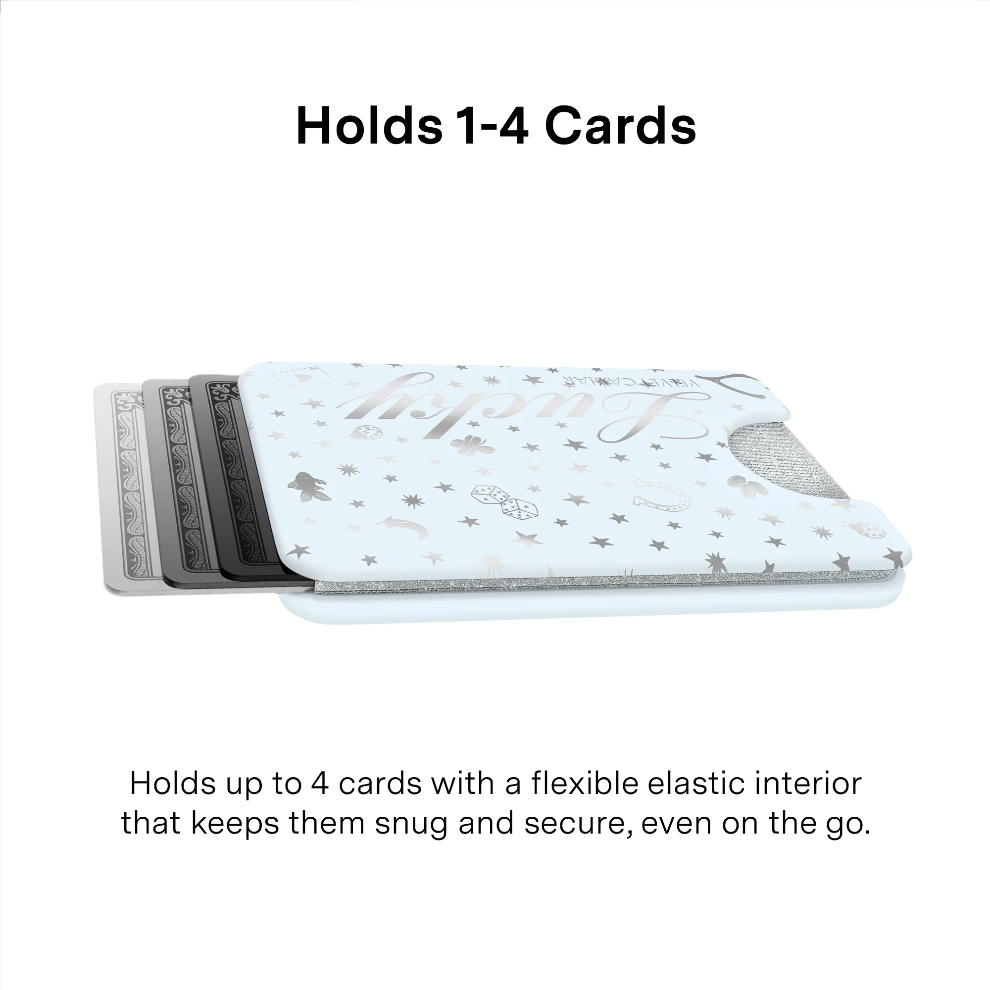 Lucky Girl Holo MagSafe Wallet - Image 3
