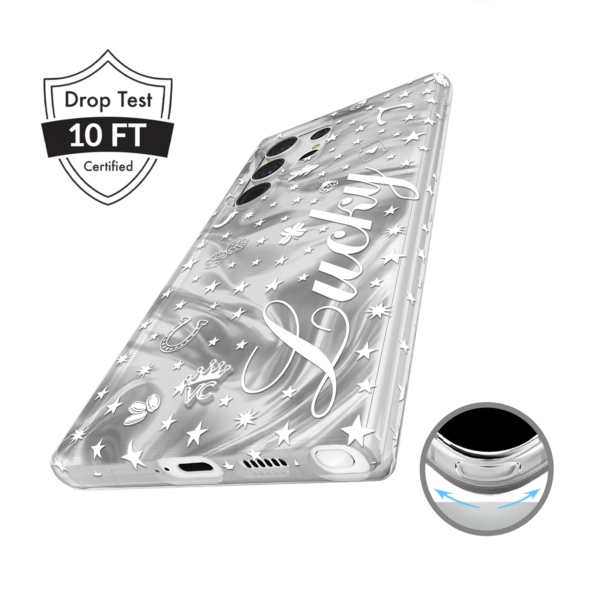 Lucky Girl Holo Samsung Case - Image 22