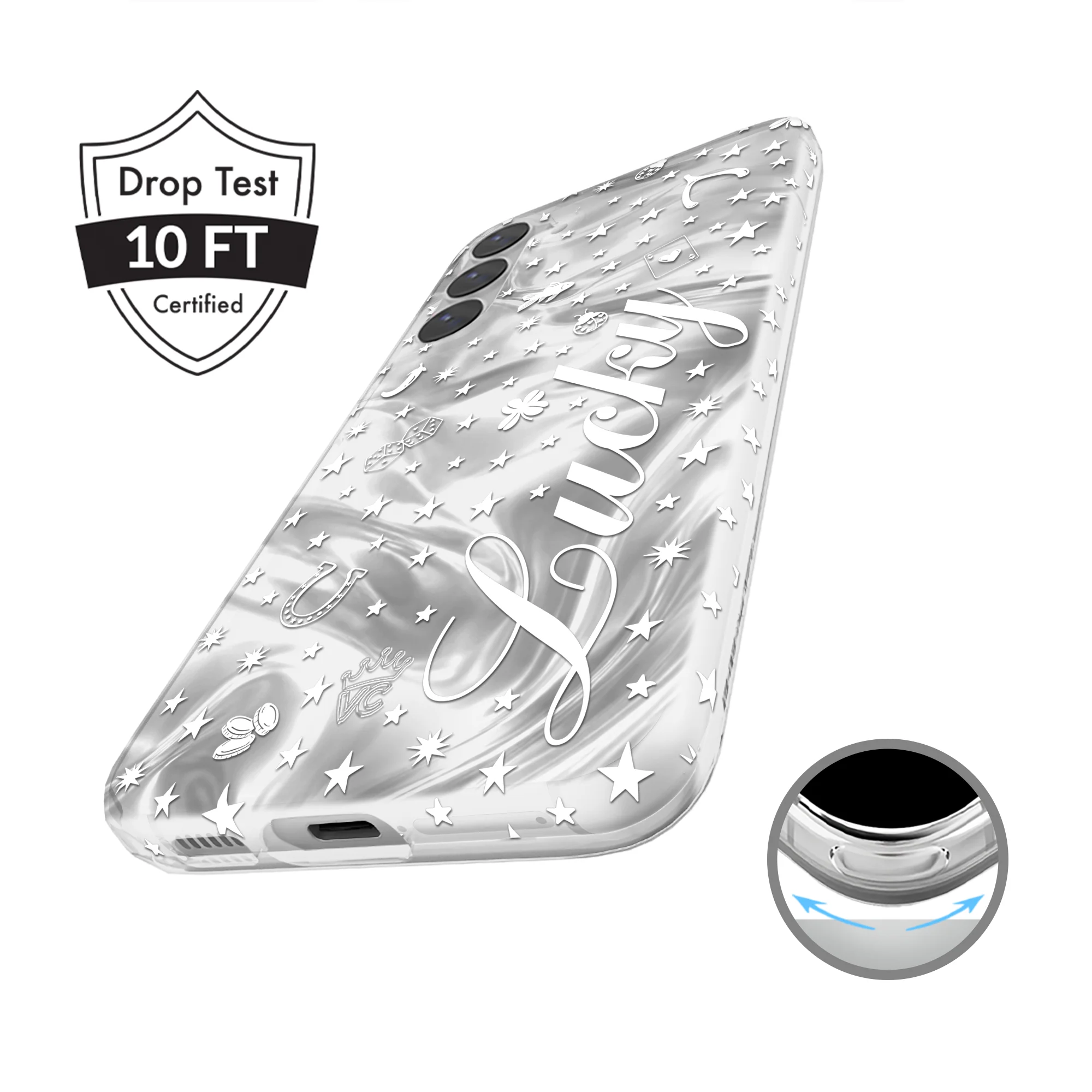 Lucky Girl Holo Samsung Case - Image 32