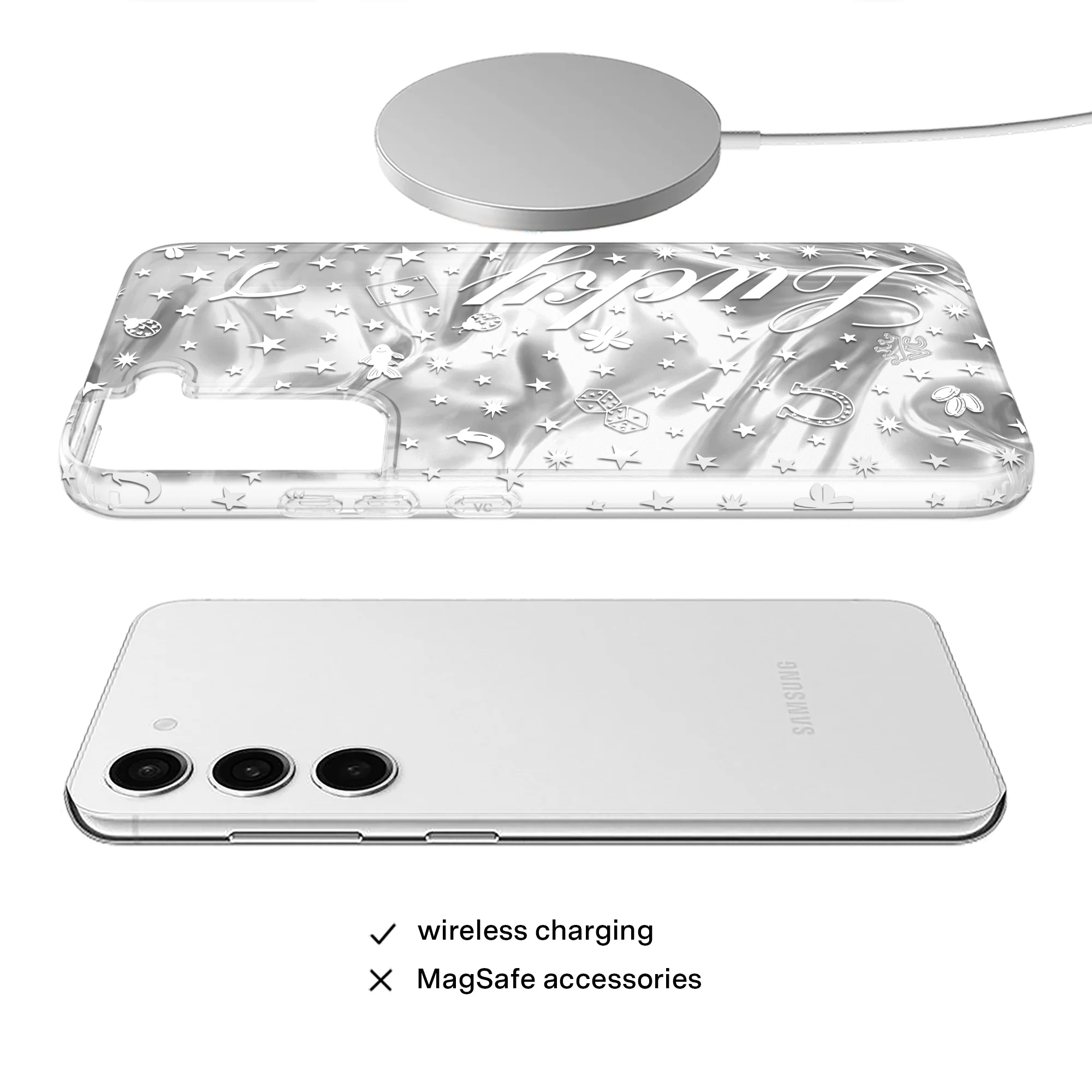 Lucky Girl Holo Samsung Case - Image 54