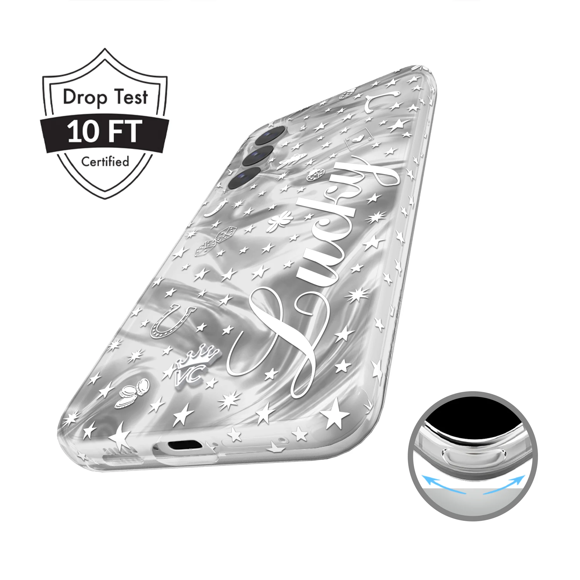 Lucky Girl Holo Samsung Case - Image 57