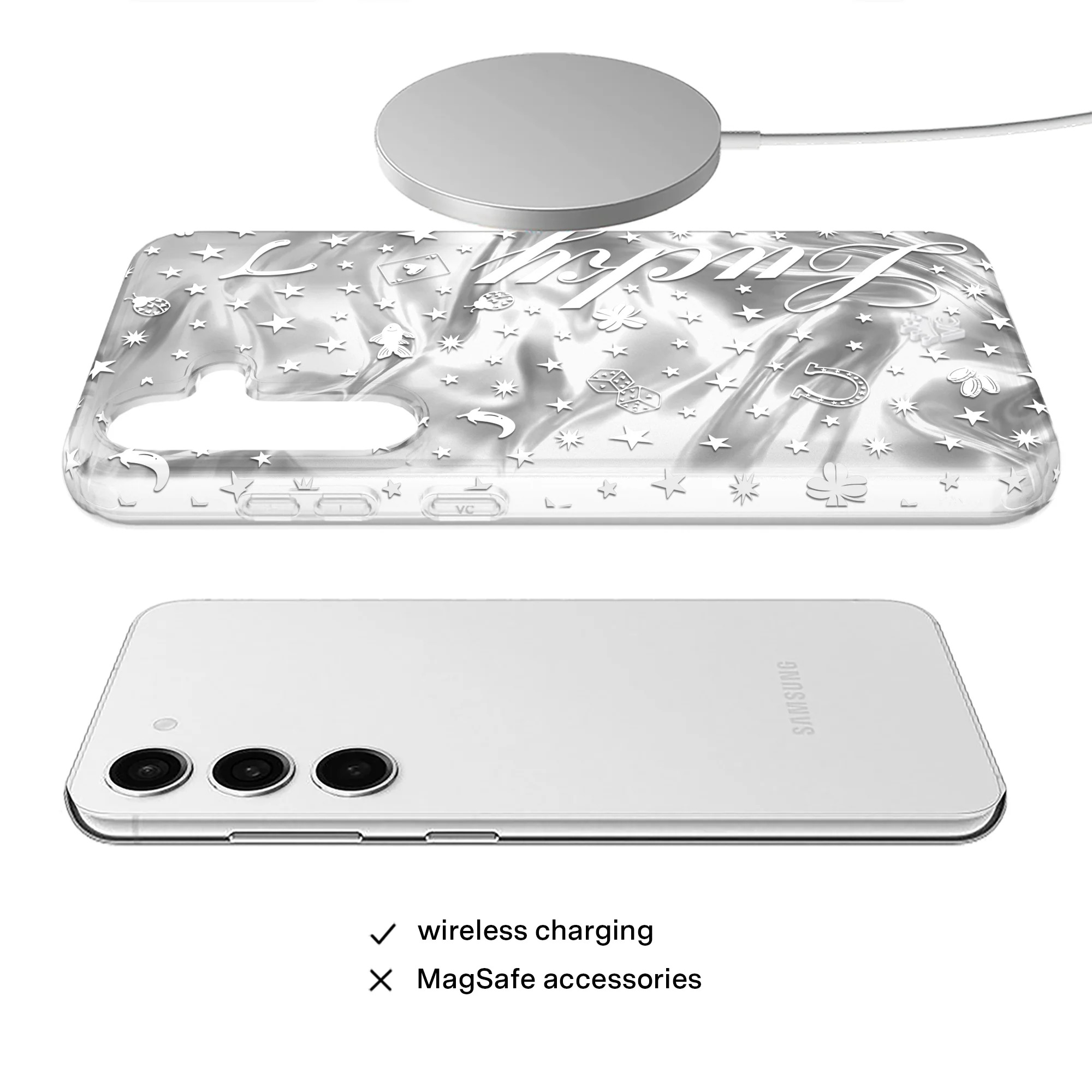 Lucky Girl Holo Samsung Case - Image 59