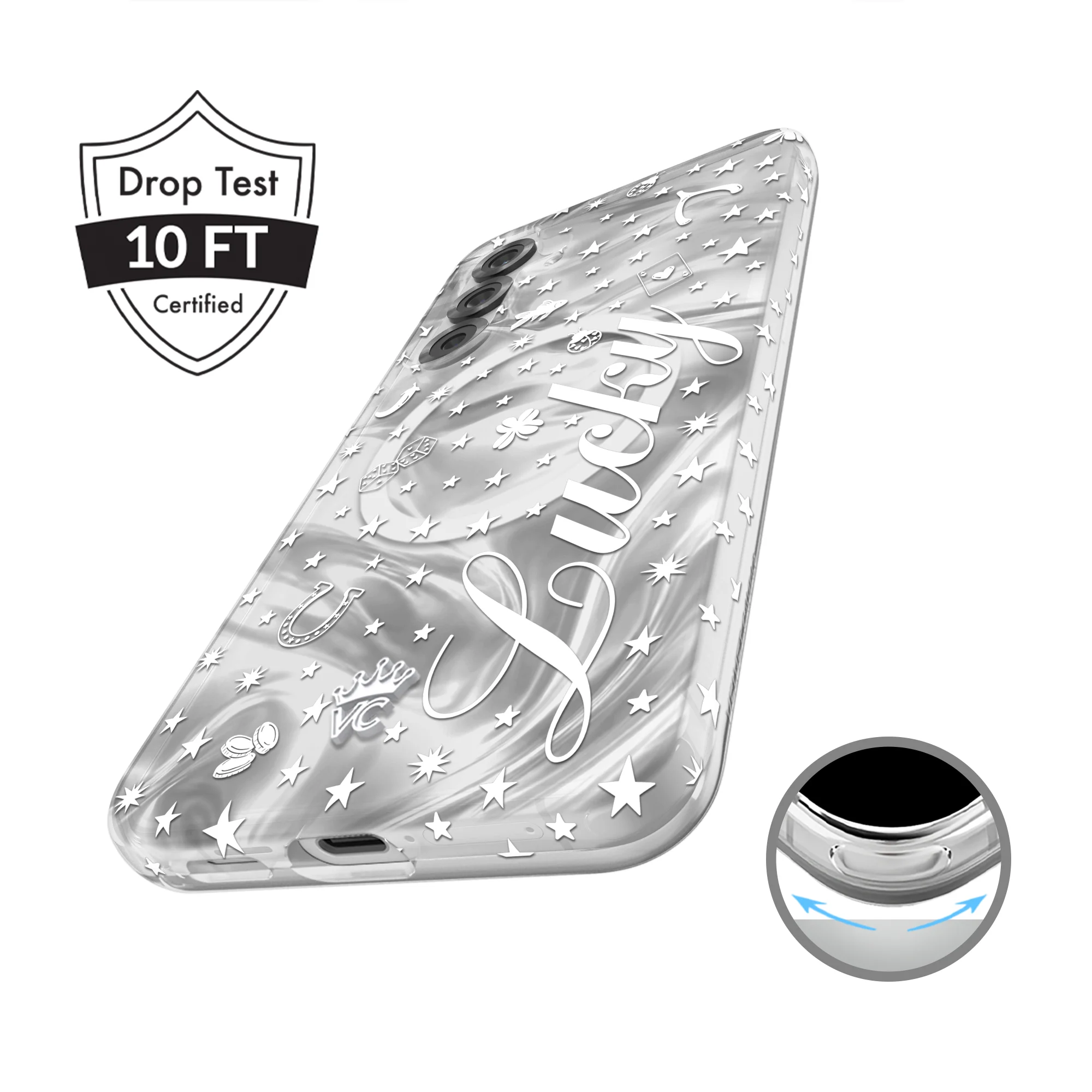 Lucky Girl Holo Samsung Case - Image 7
