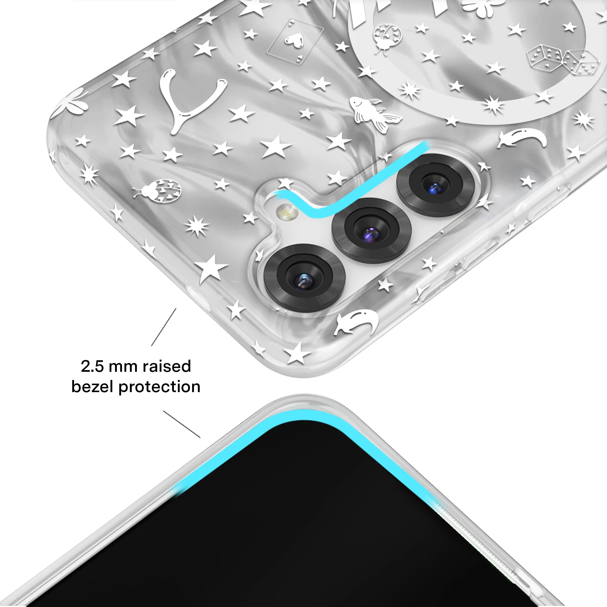 Lucky Girl Holo Samsung Case - Image 8