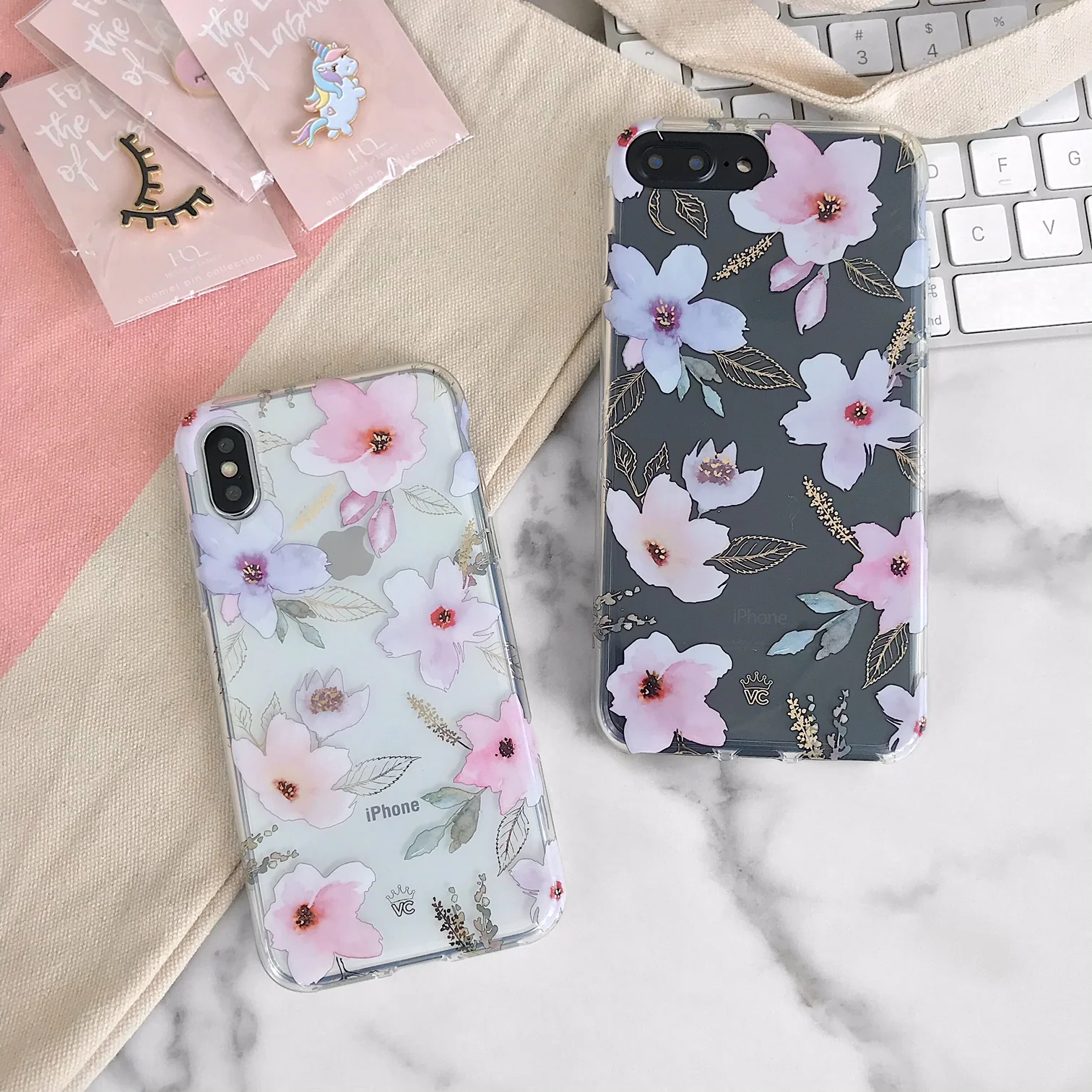 Magnolia Floral iPhone Case - Image 40