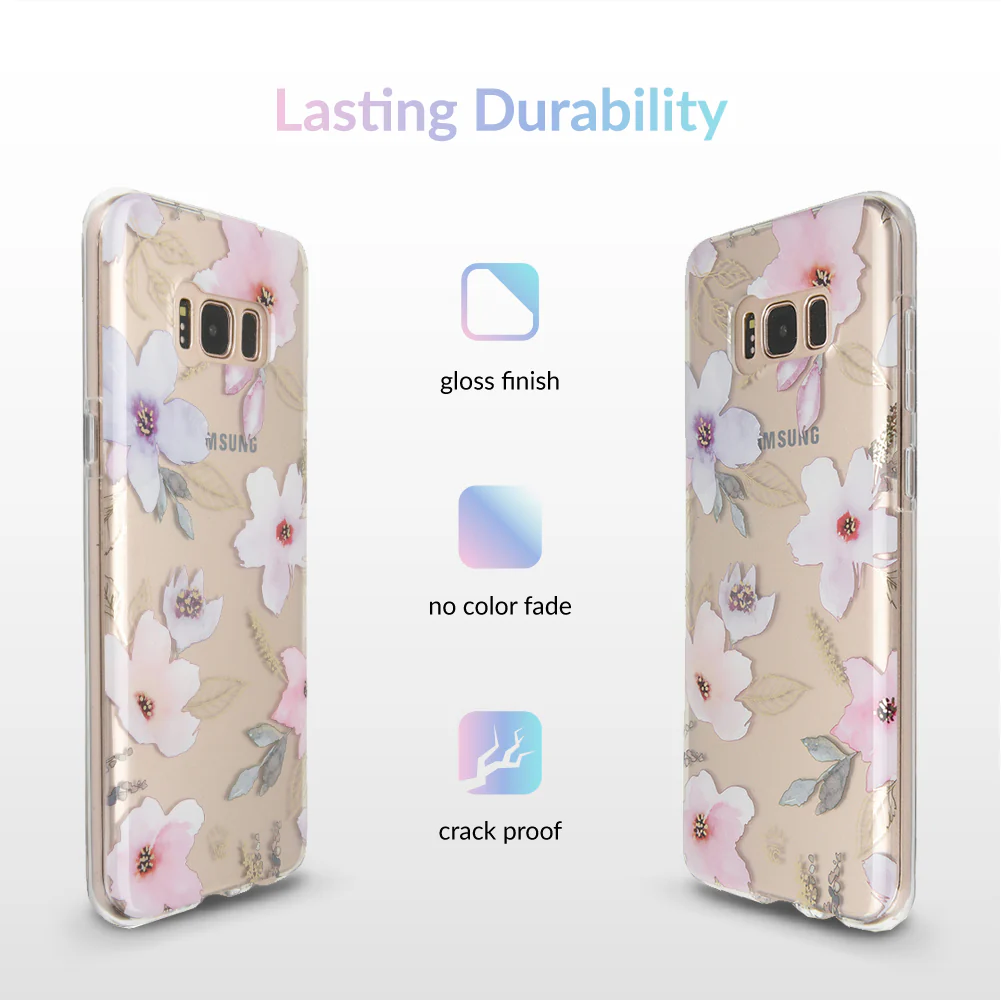 Magnolia Floral Samsung Case - Image 4