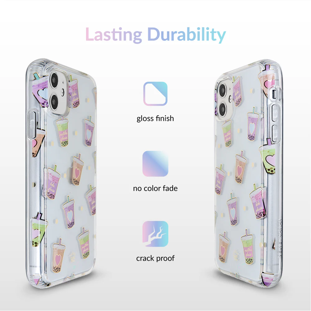 Matcha Clear iPhone Case - Image 35