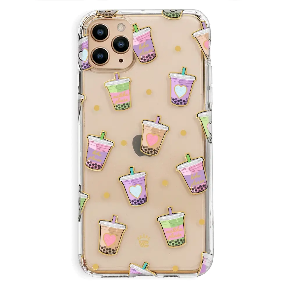 Matcha Clear iPhone Case - Image 43