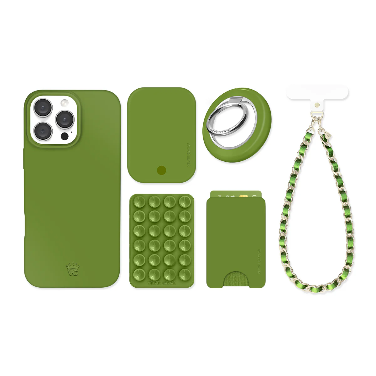 Matcha Green iPhone Bundle Set - Image 10