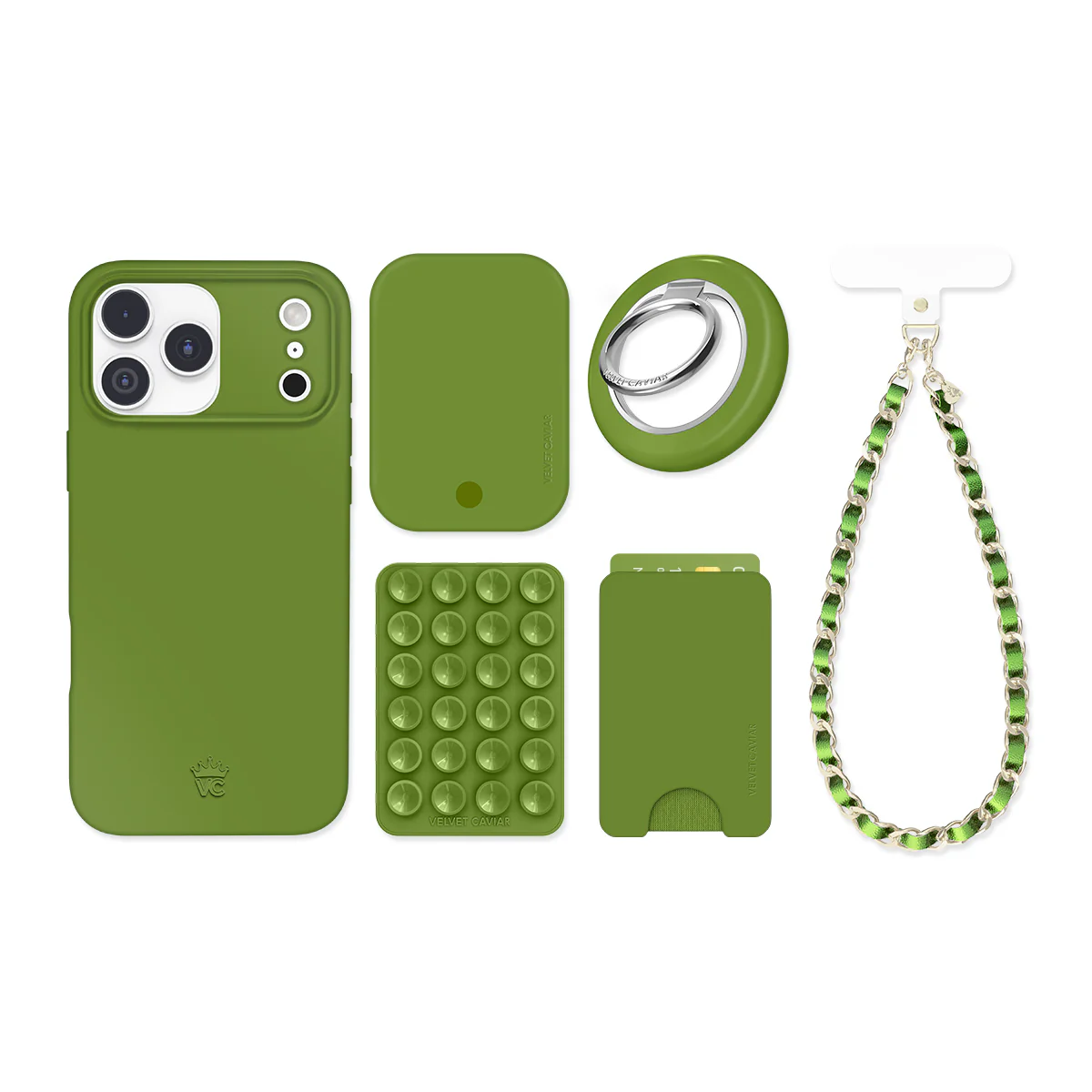 Matcha Green iPhone Bundle Set - Image 14