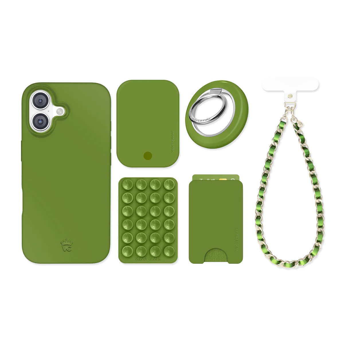 Matcha Green iPhone Bundle Set - Image 16