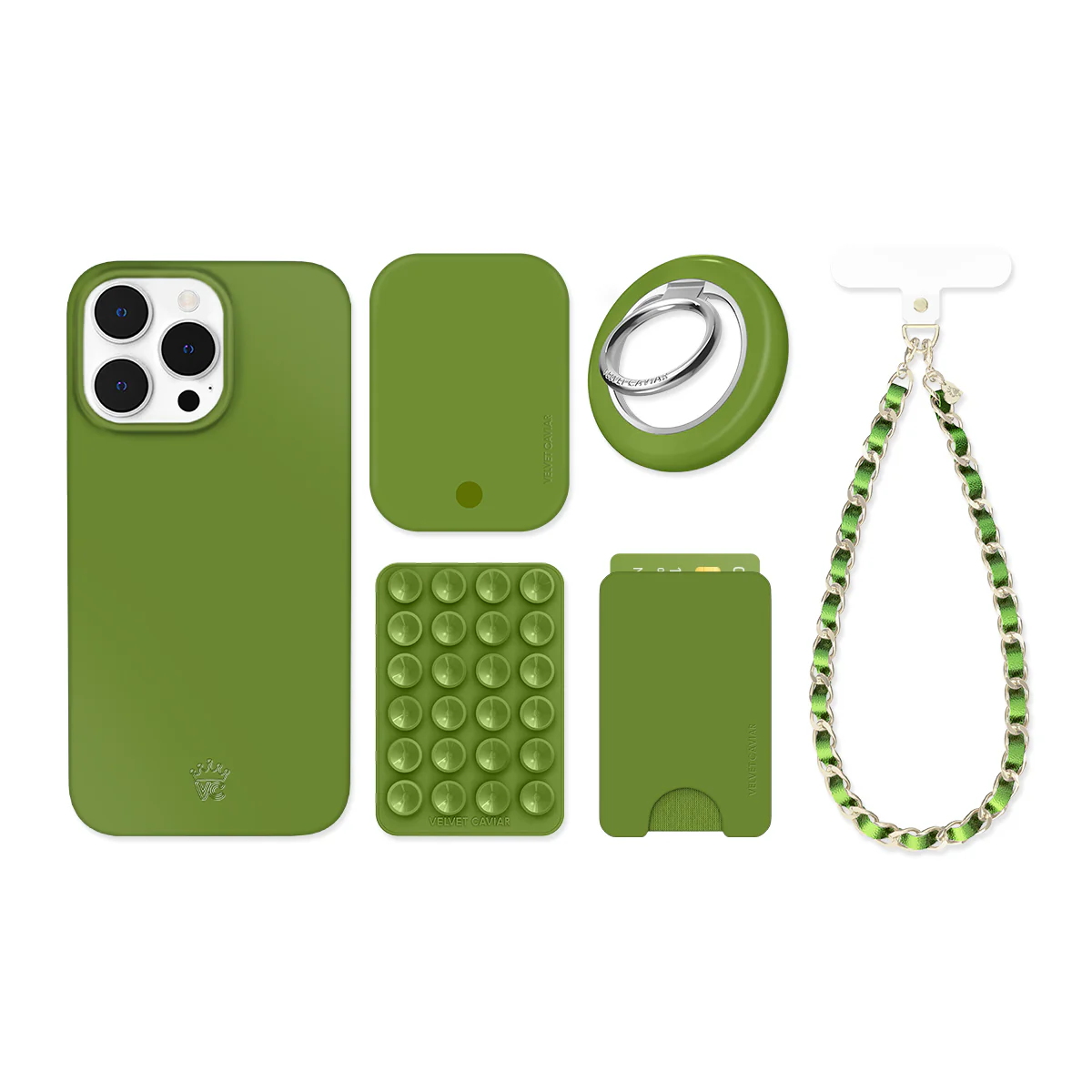 Matcha Green iPhone Bundle Set - Image 2