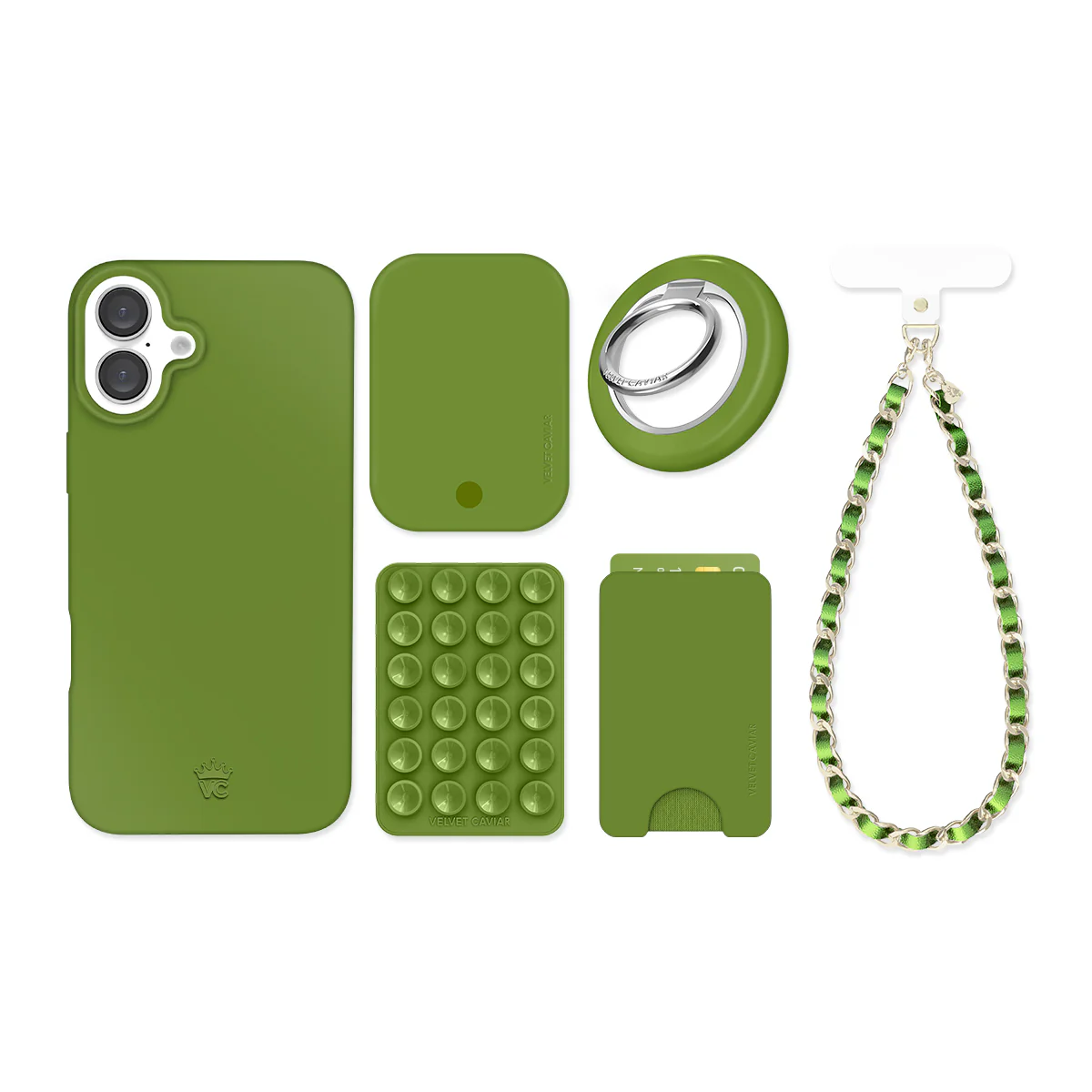 Matcha Green iPhone Bundle Set - Image 9