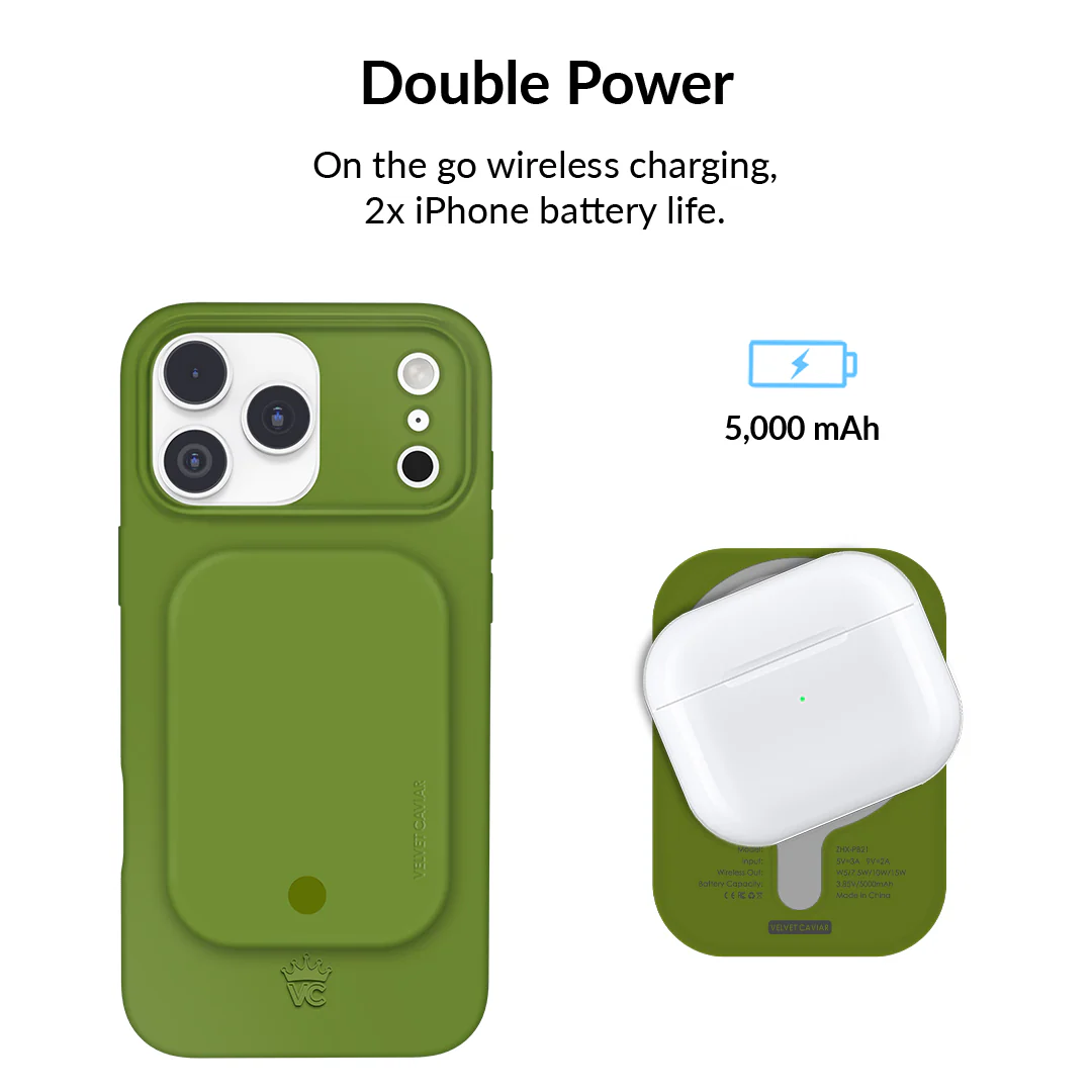 Matcha Green MagSafe Battery Power Pack - Image 3