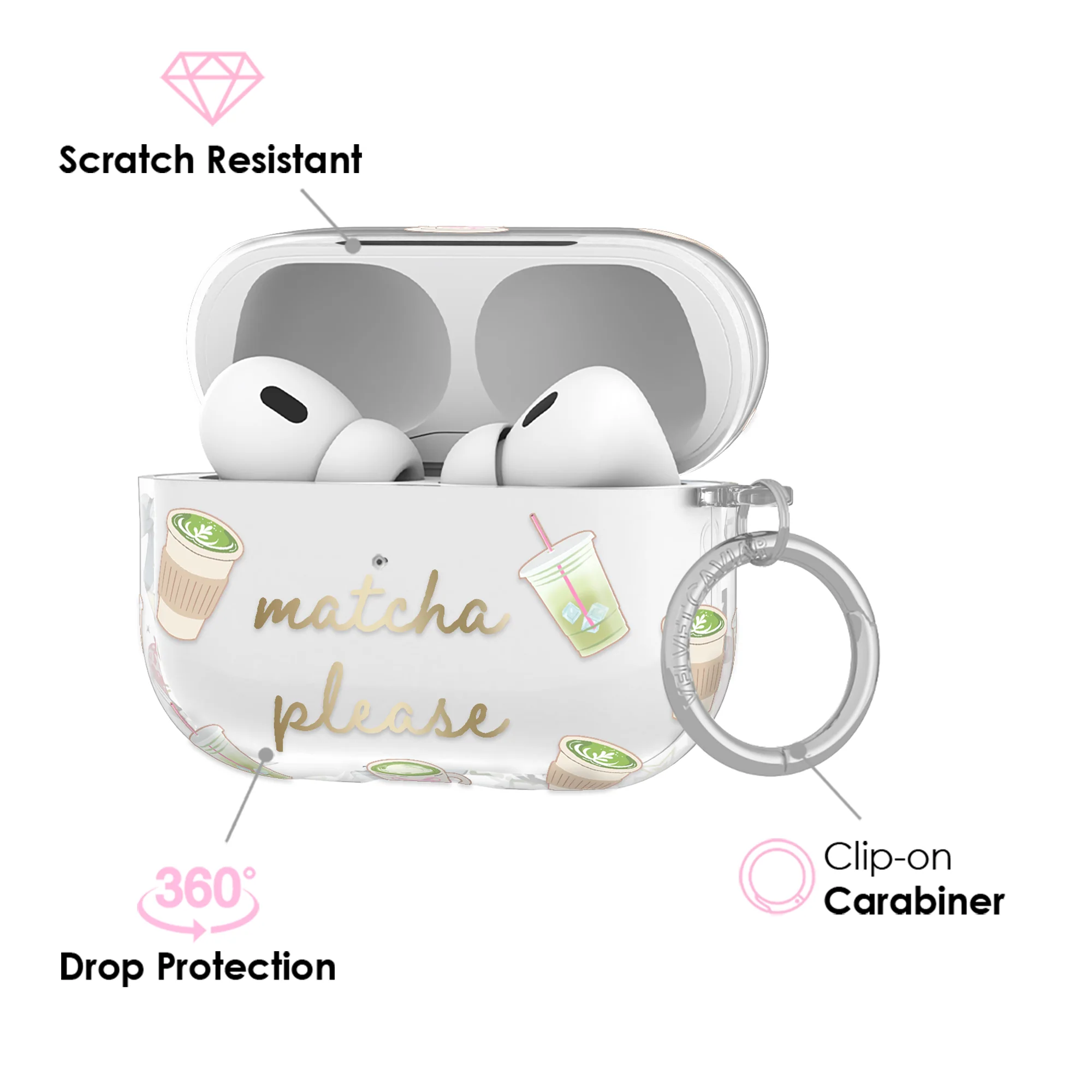 Matcha Please AirPod Case - Image 18