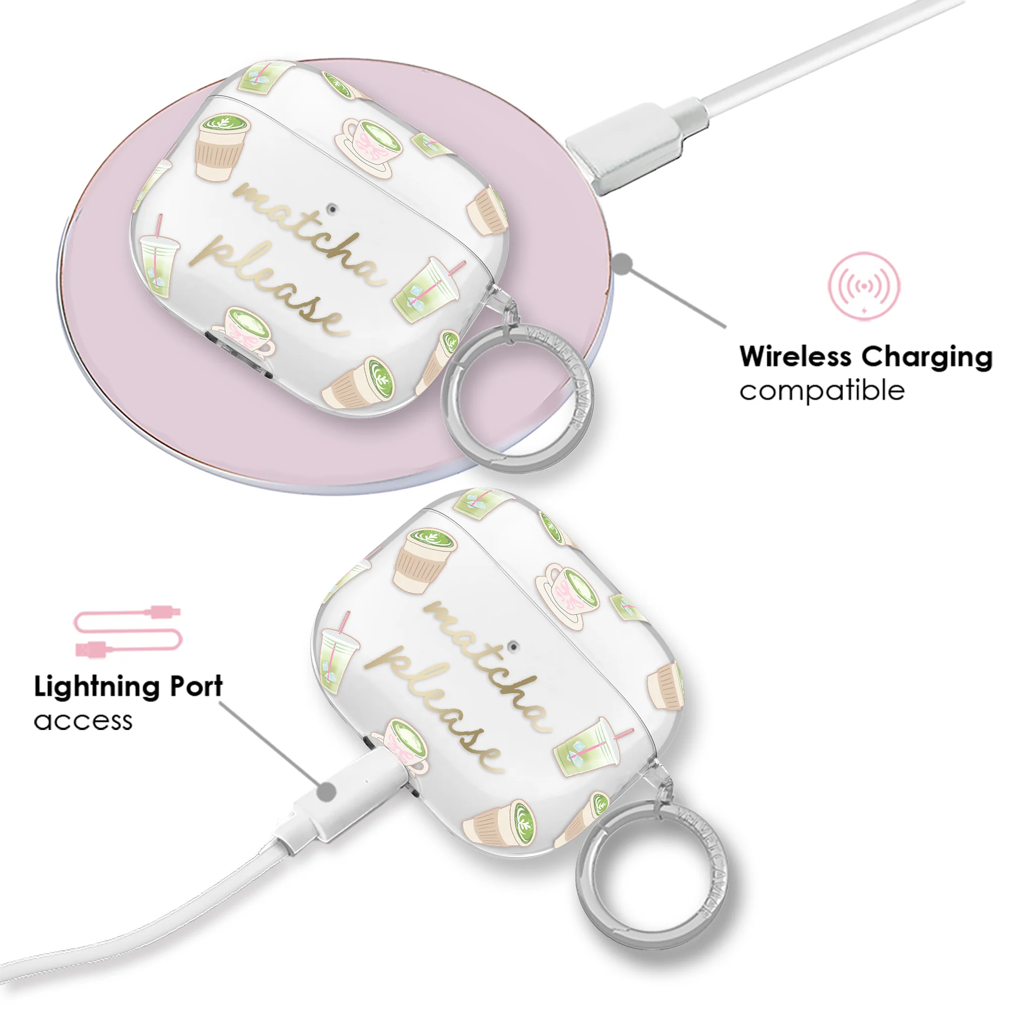 Matcha Please AirPod Case - Image 9