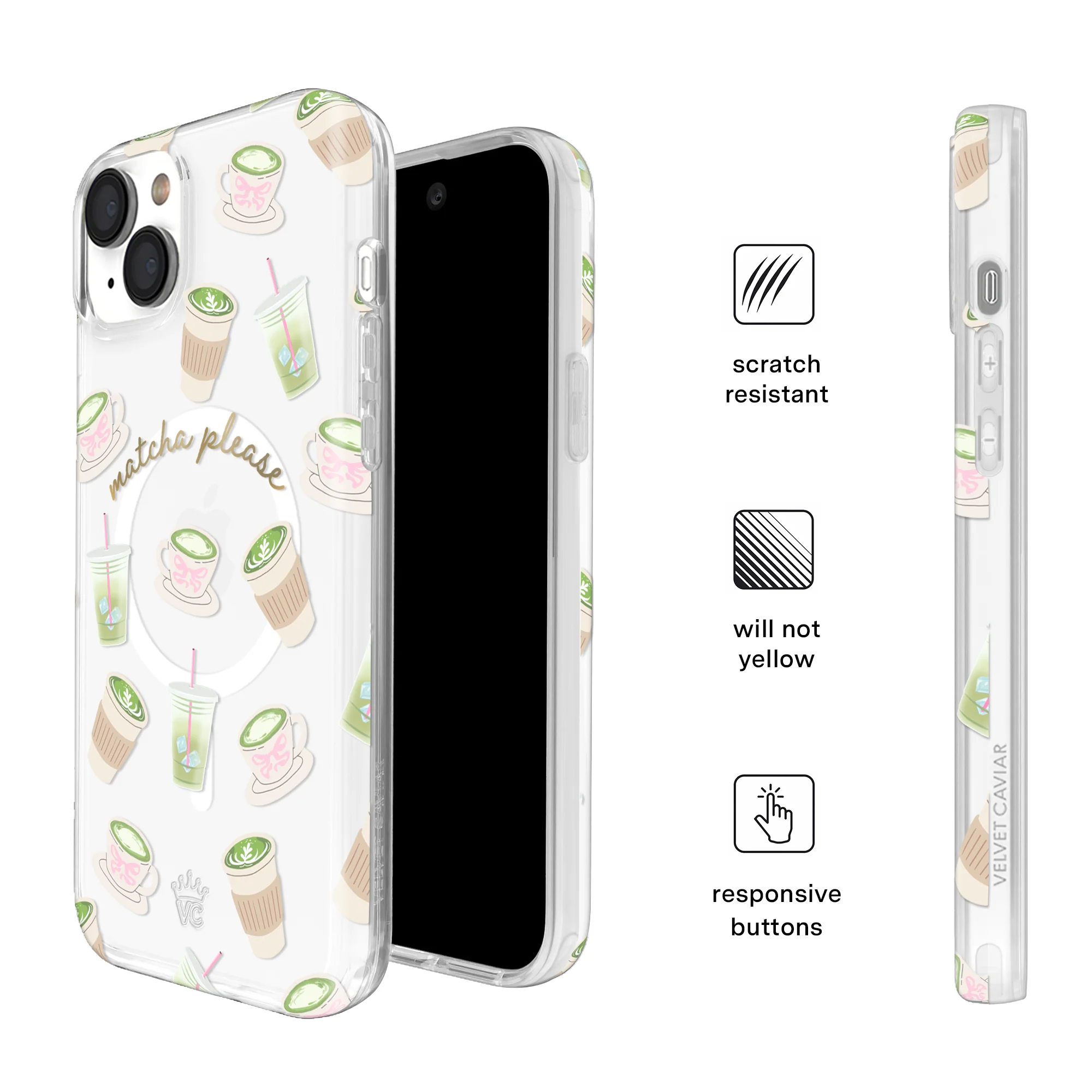 Matcha Please iPhone Case - Image 20