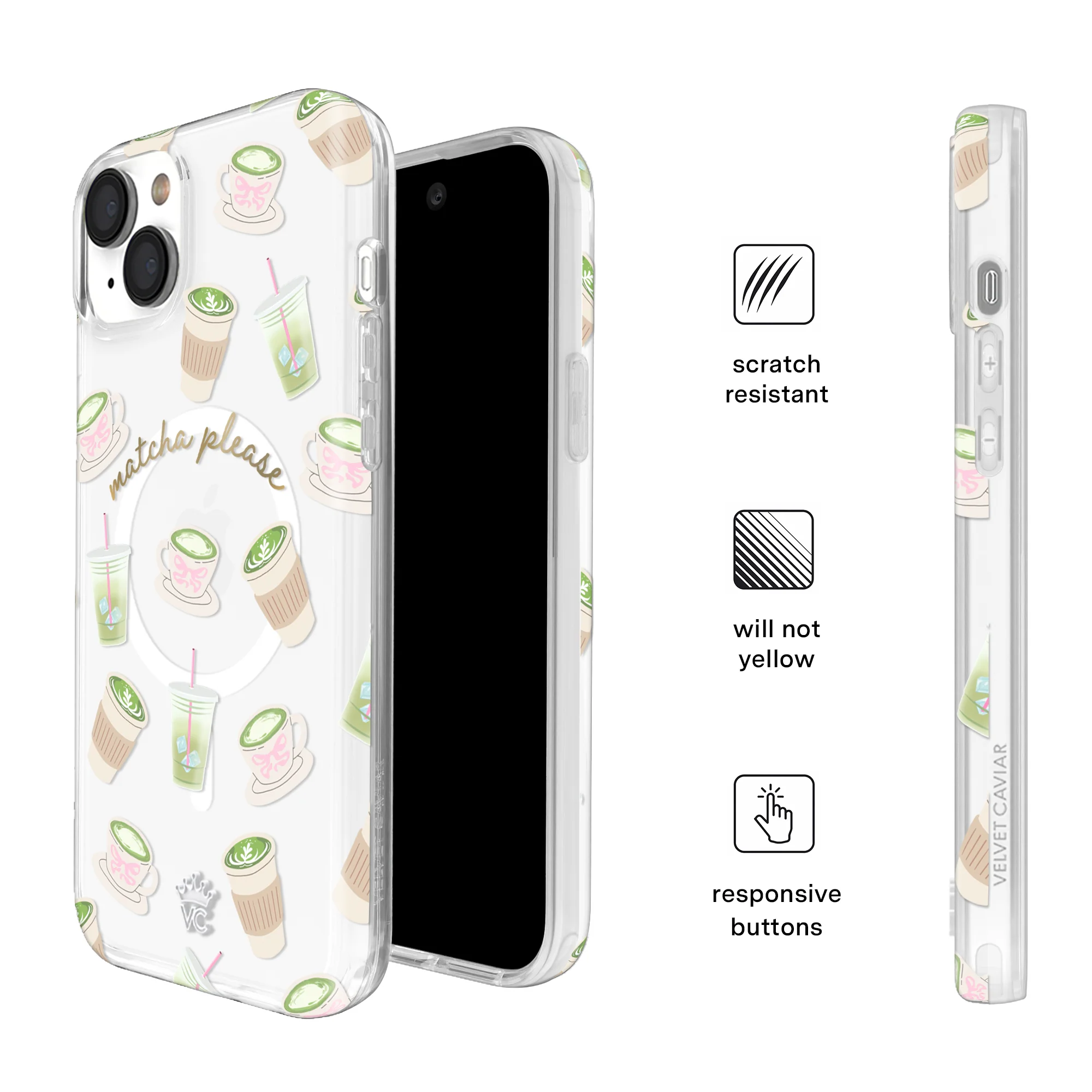 Matcha Please iPhone Case - Image 25