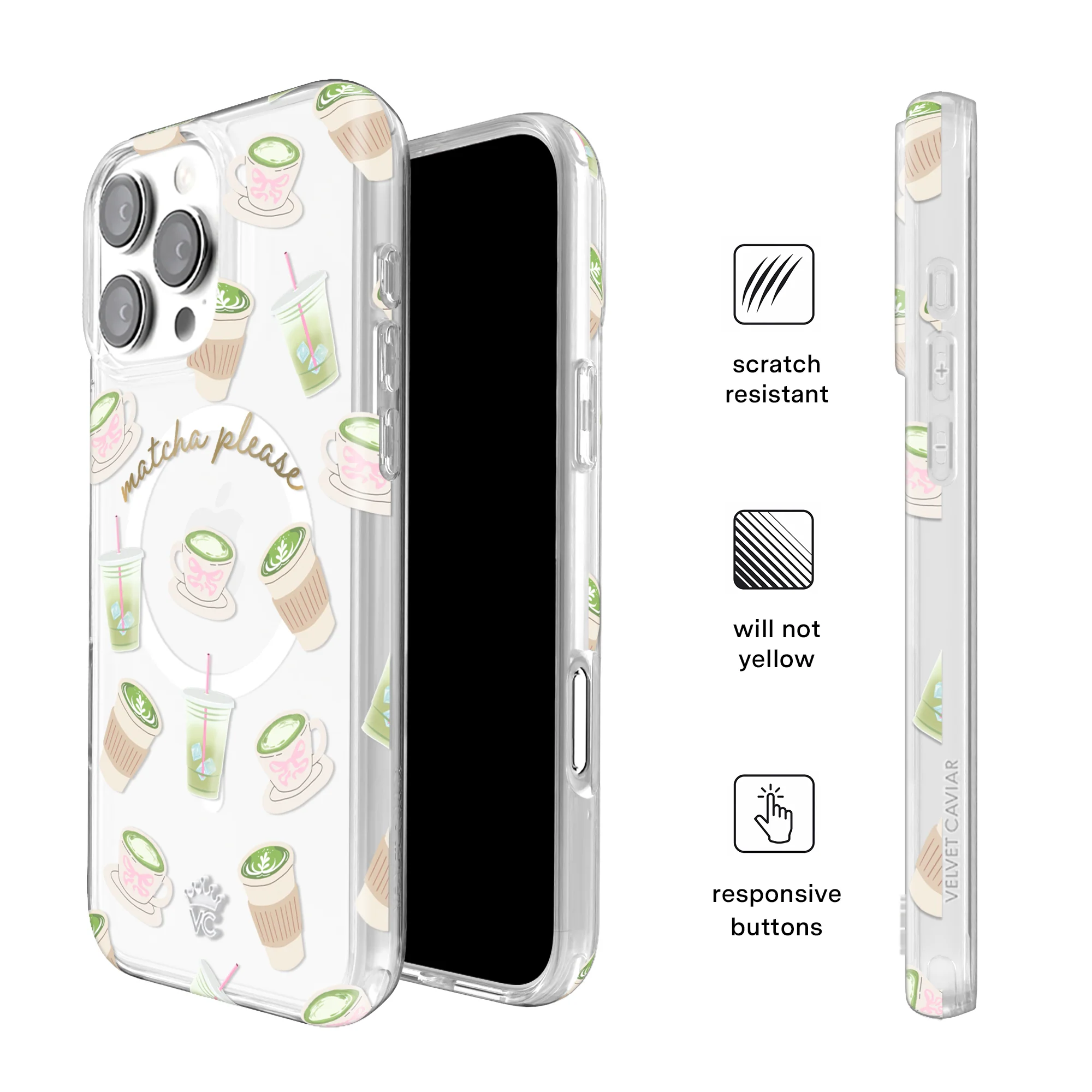 Matcha Please iPhone Case - Image 50