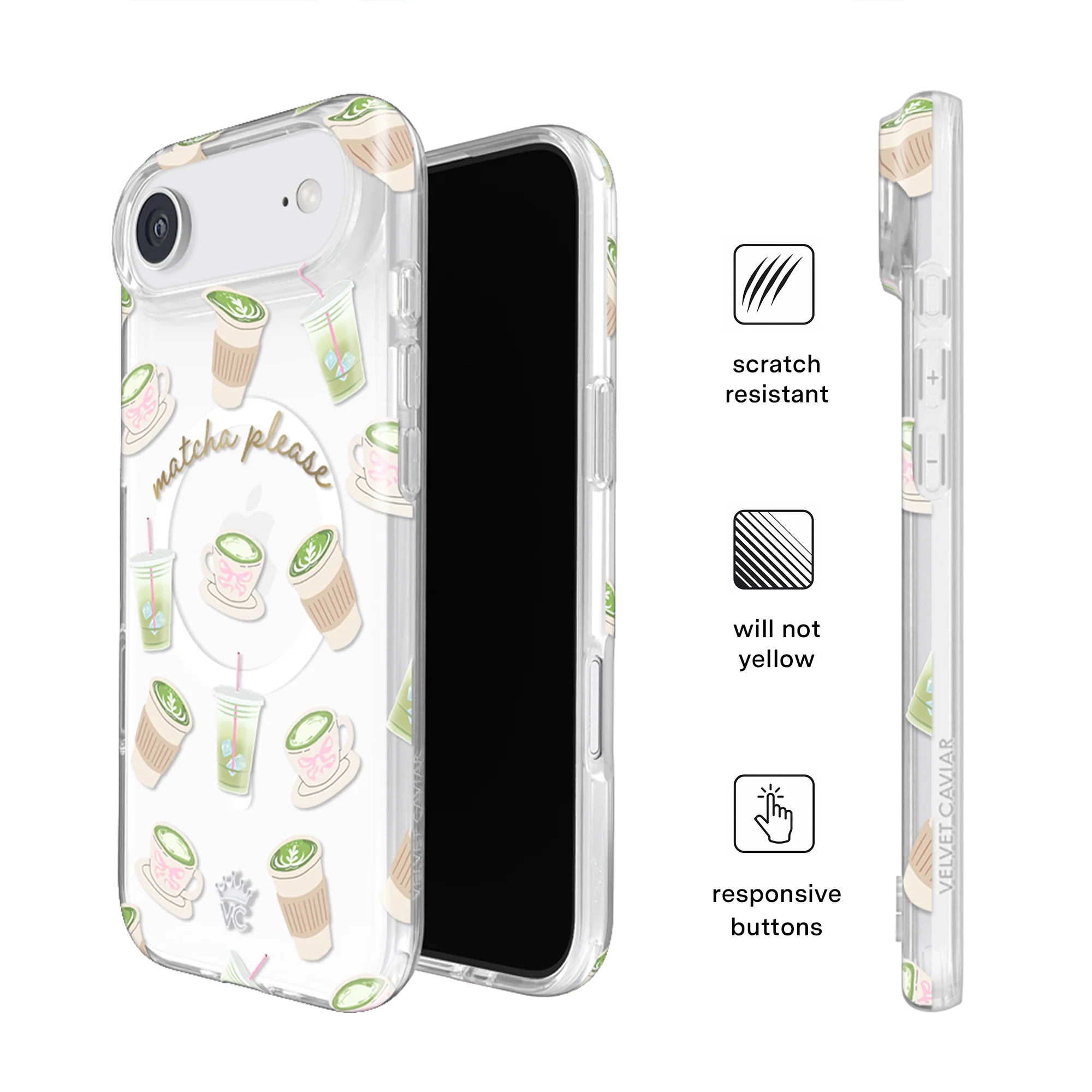 Matcha Please iPhone Case - Image 65