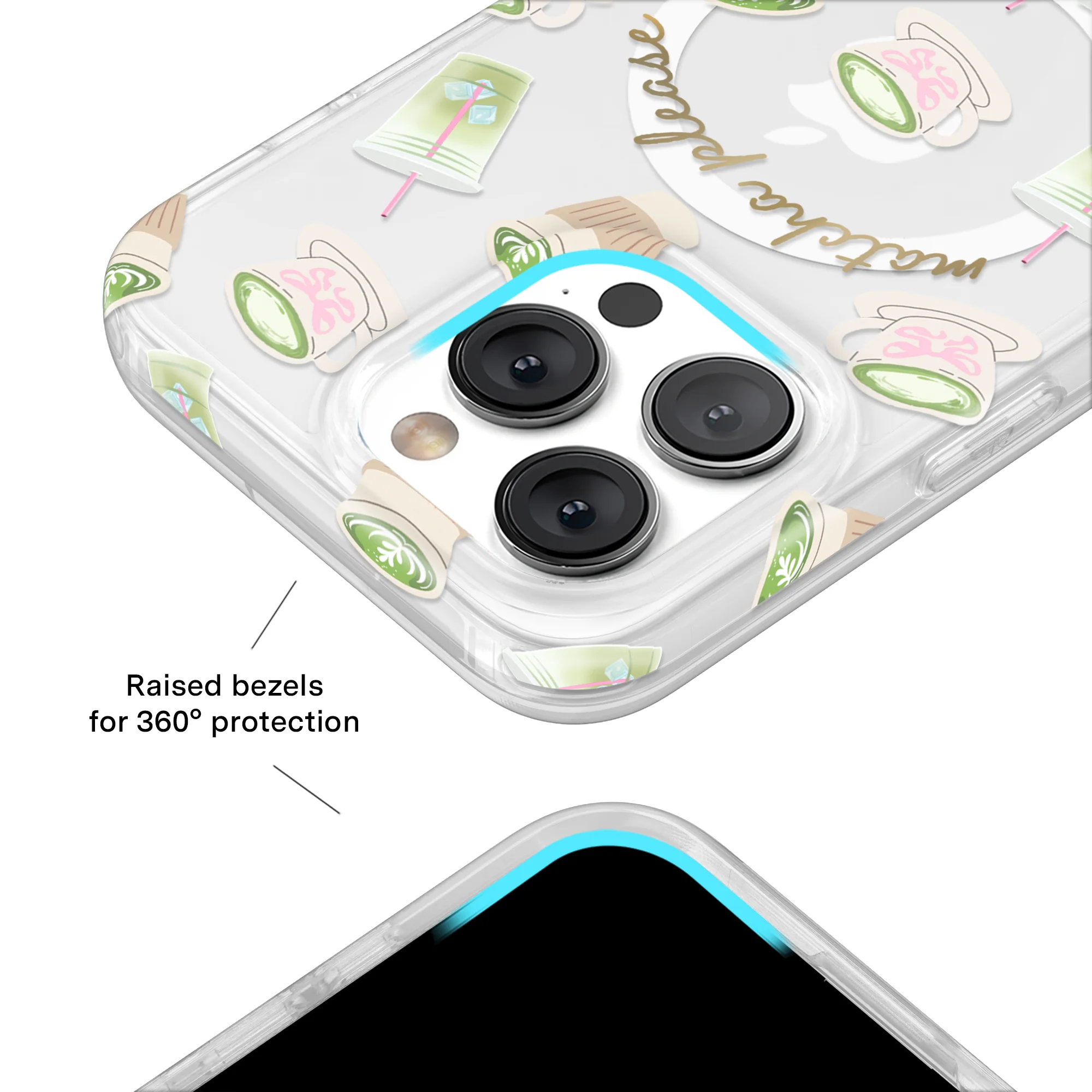 Matcha Please iPhone Case - Image 8