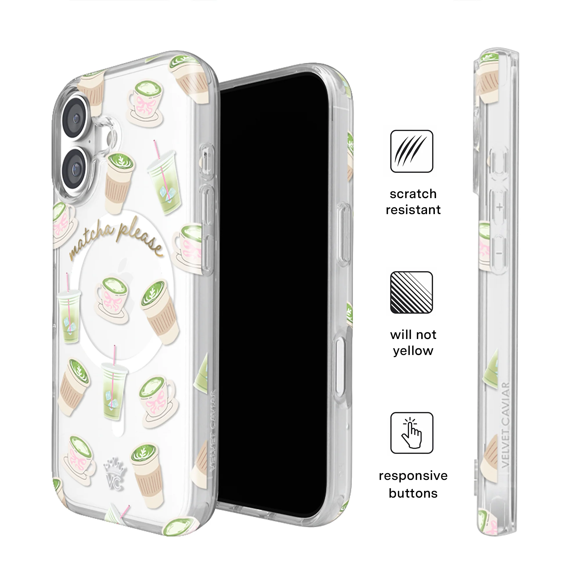 Matcha Please iPhone Case - Image 80