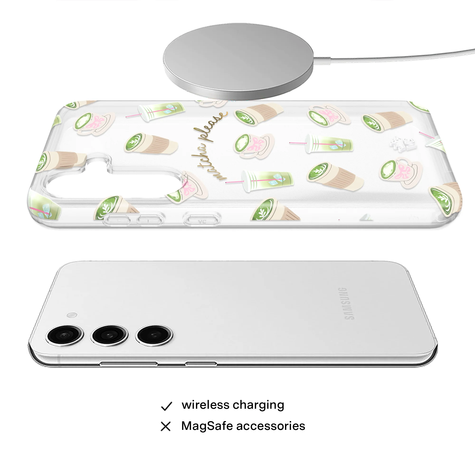 Matcha Please Samsung Case - Image 33
