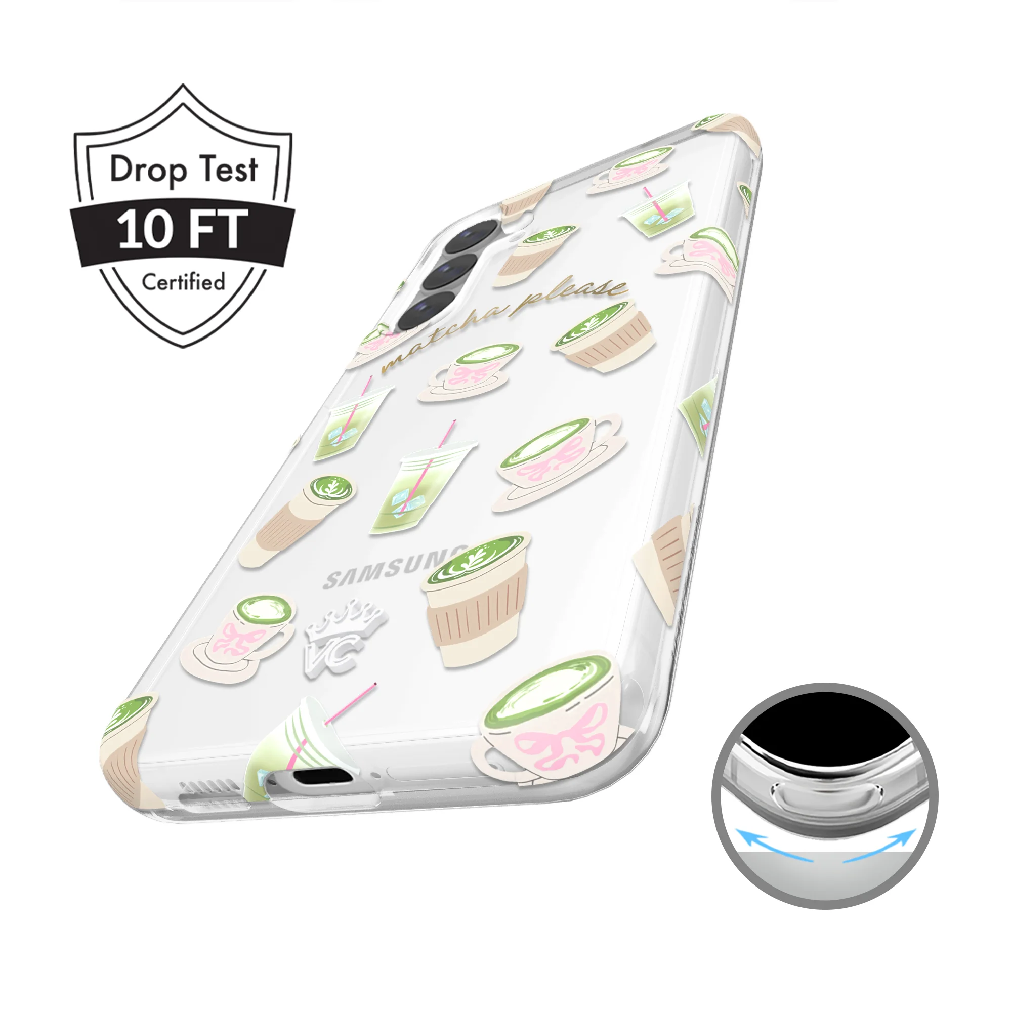 Matcha Please Samsung Case - Image 34