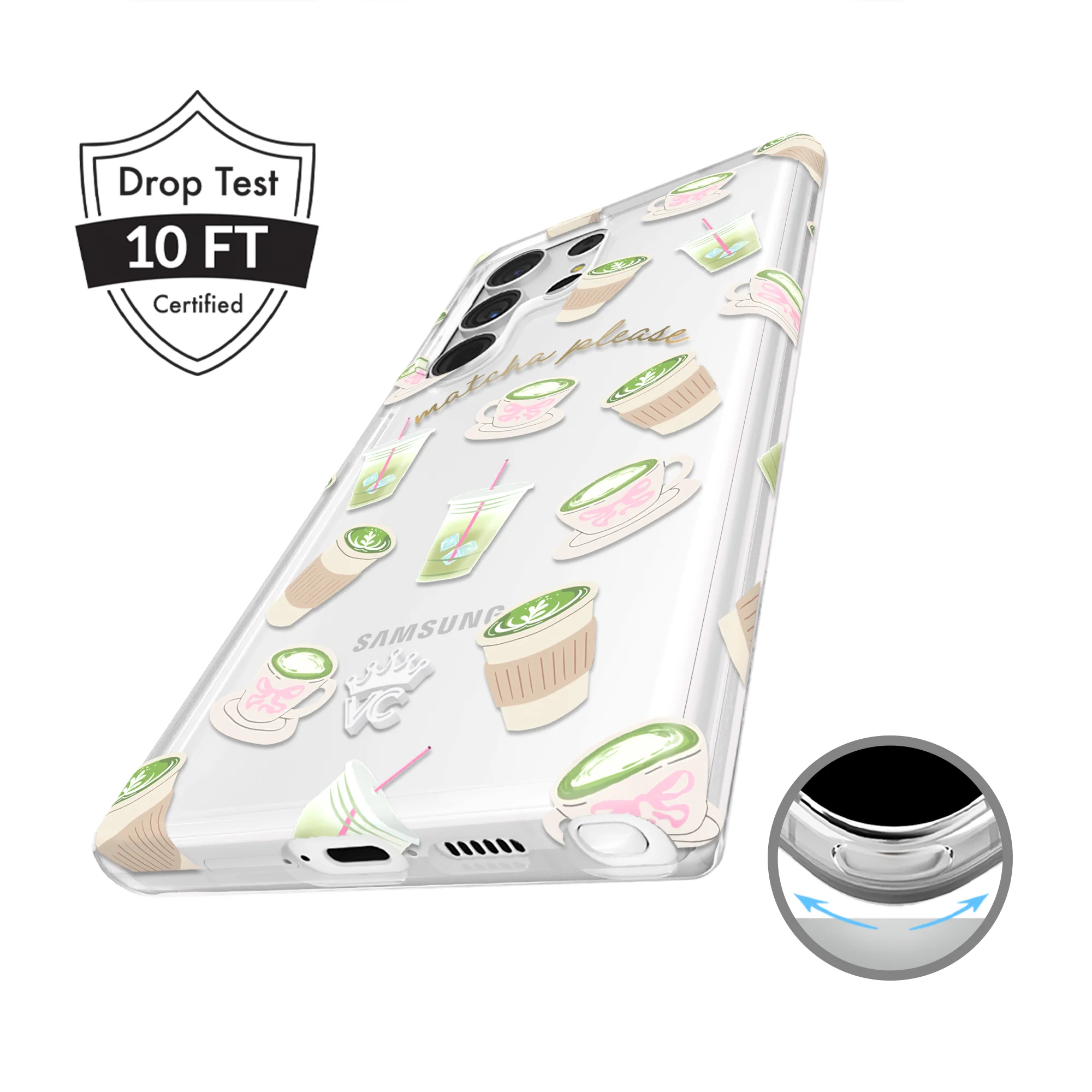 Matcha Please Samsung Case - Image 42