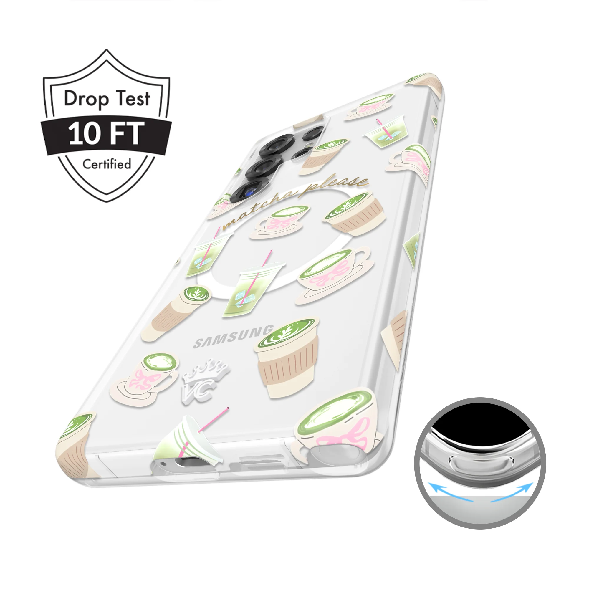 Matcha Please Samsung Case - Image 57