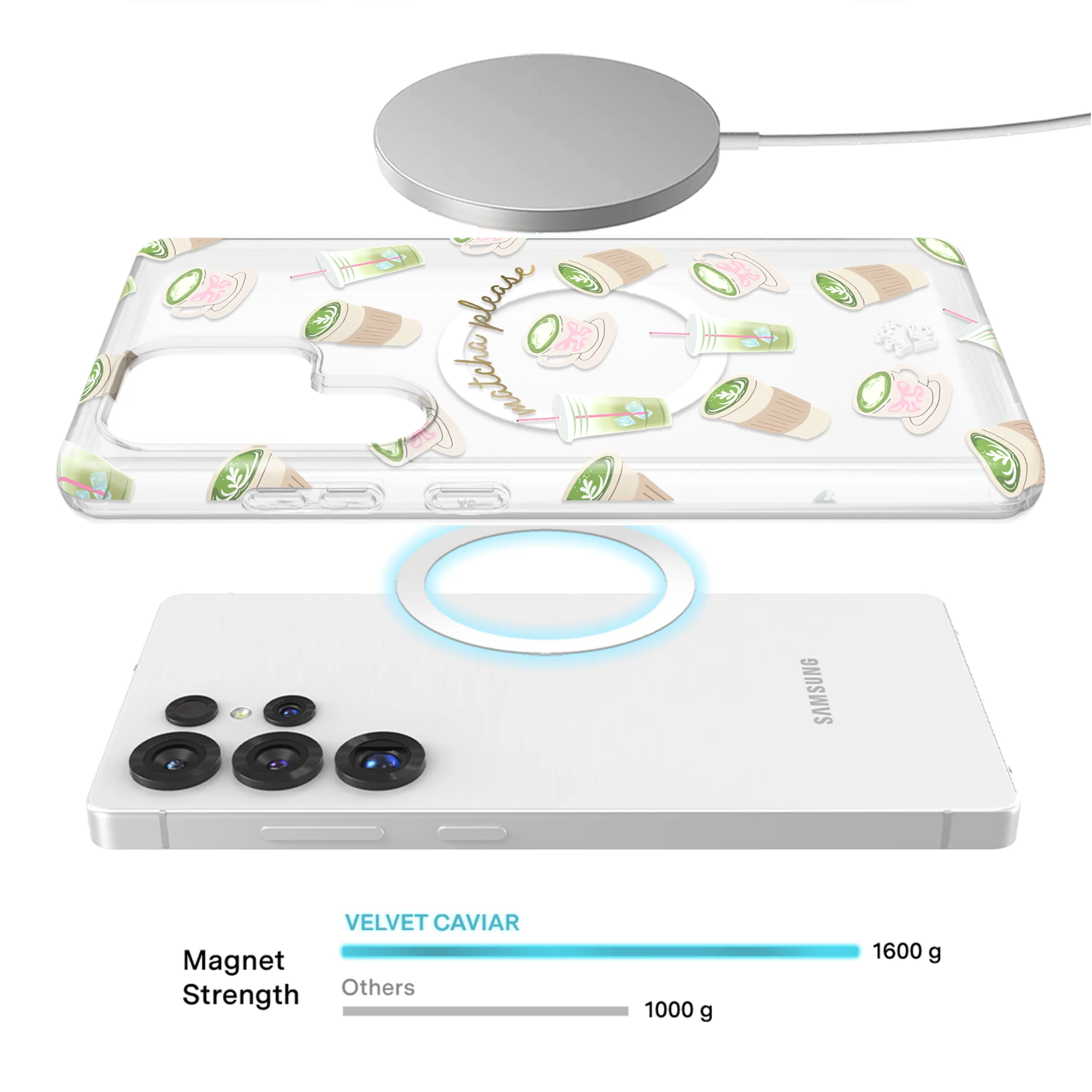 Matcha Please Samsung Case - Image 59