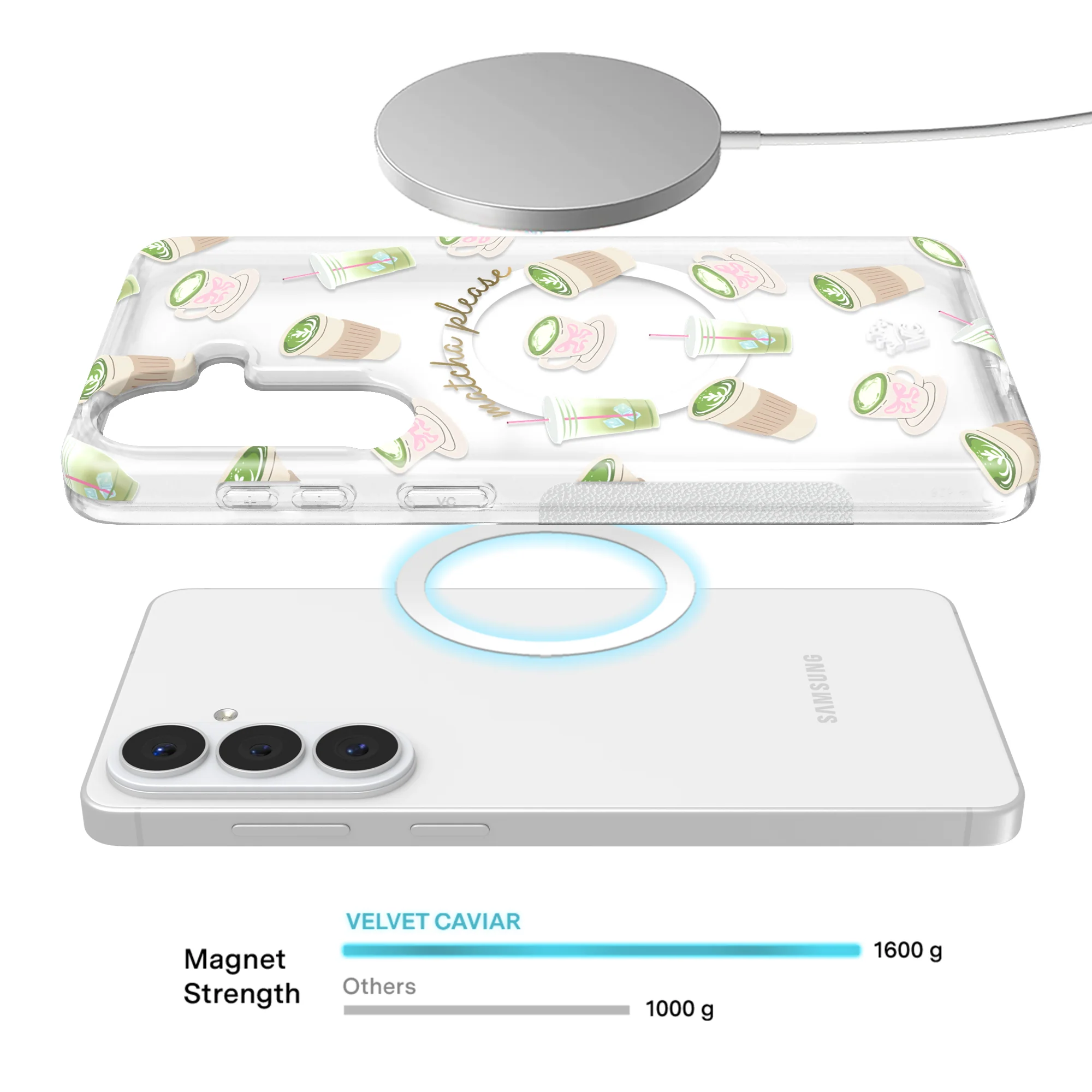 Matcha Please Samsung Case - Image 64