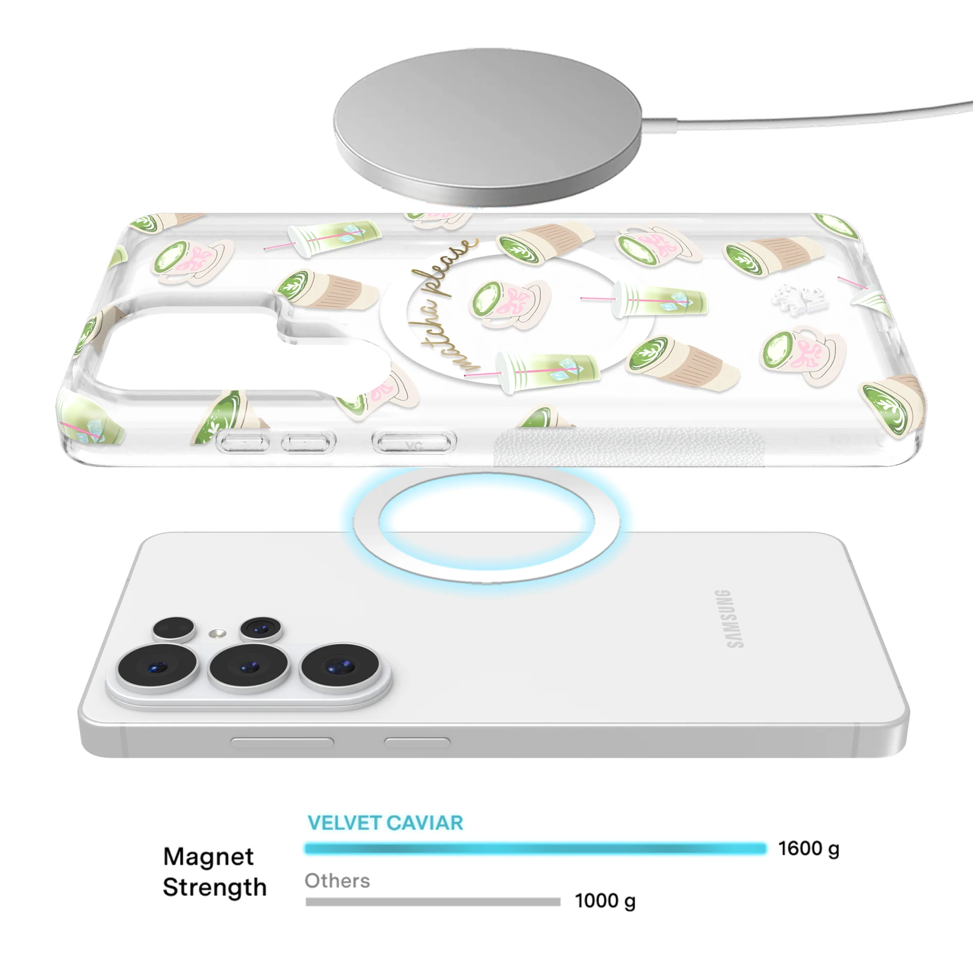 Matcha Please Samsung Case - Image 74