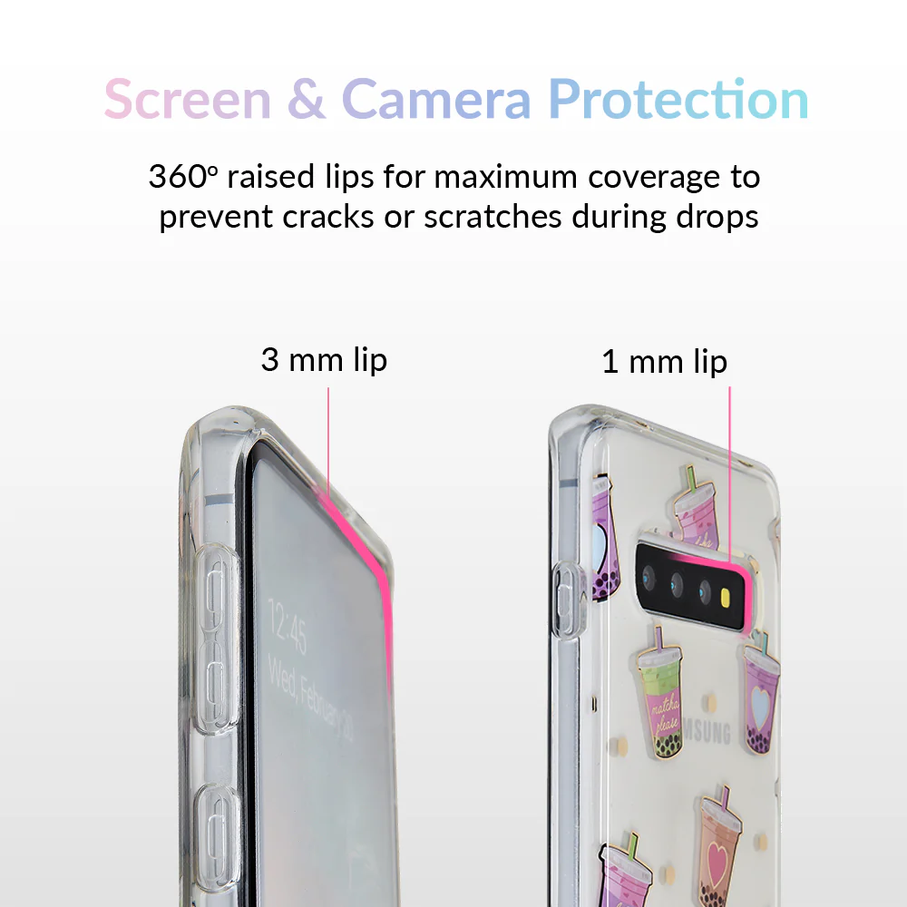Matcha Samsung Galaxy Case Clear - Image 15