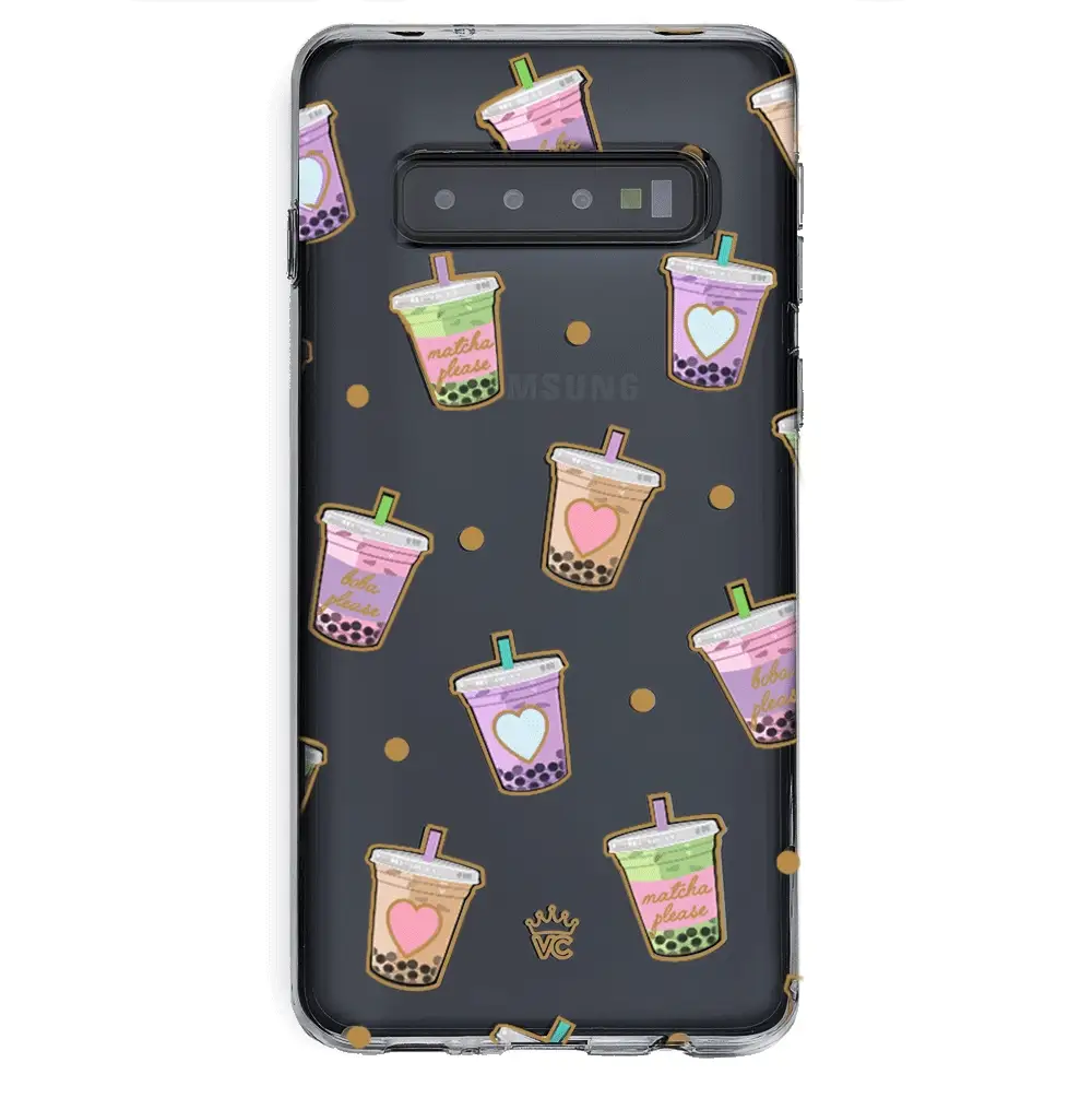 Matcha Samsung Galaxy Case Clear - Image 19